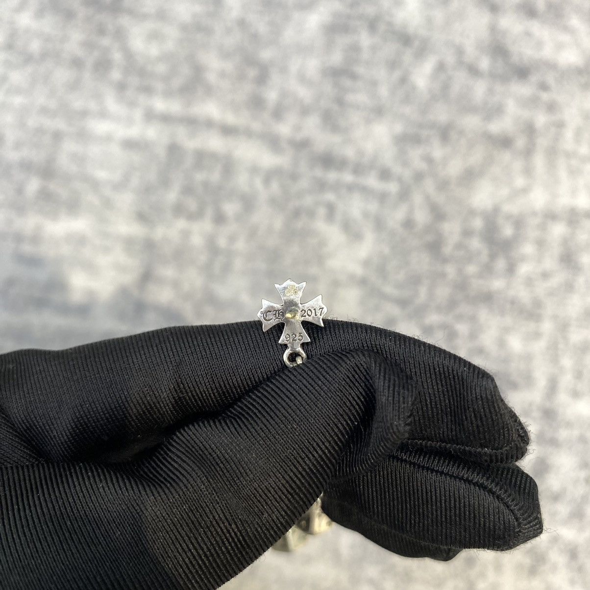 Chrome Hearts Chrome Hearts CH PLUS POST DICE Left Side earring silver Size ONE SIZE - 8 Thumbnail