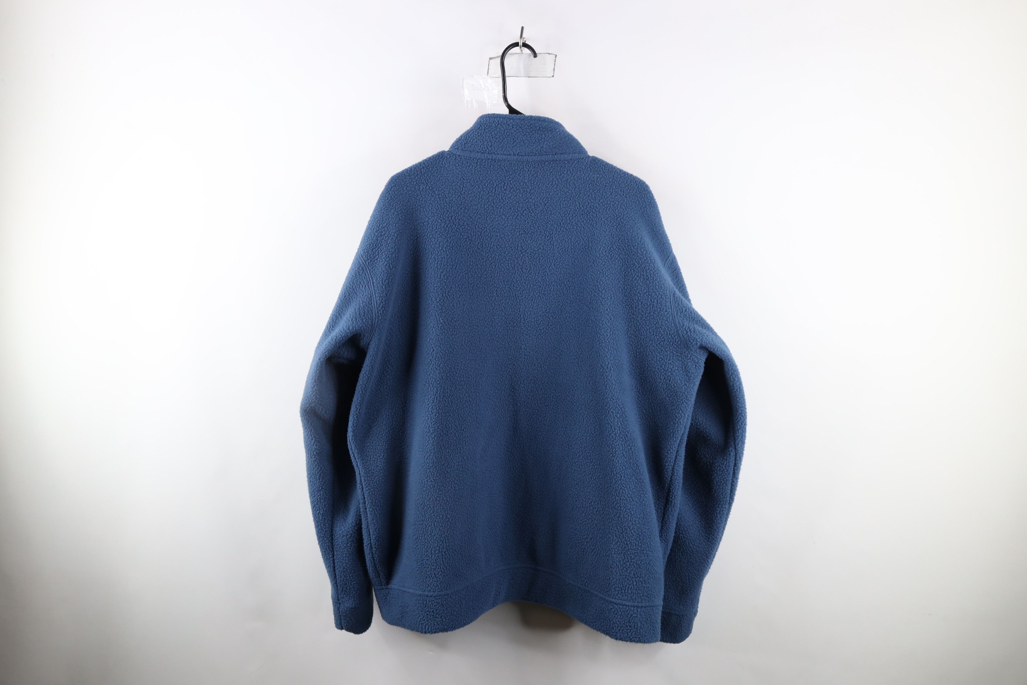 Orvis × Vintage Vintage Orvis Spell Out Box Logo Full Zip Fleece Jacket Blue Size US L / EU 52-54 / 3 - 9 Thumbnail