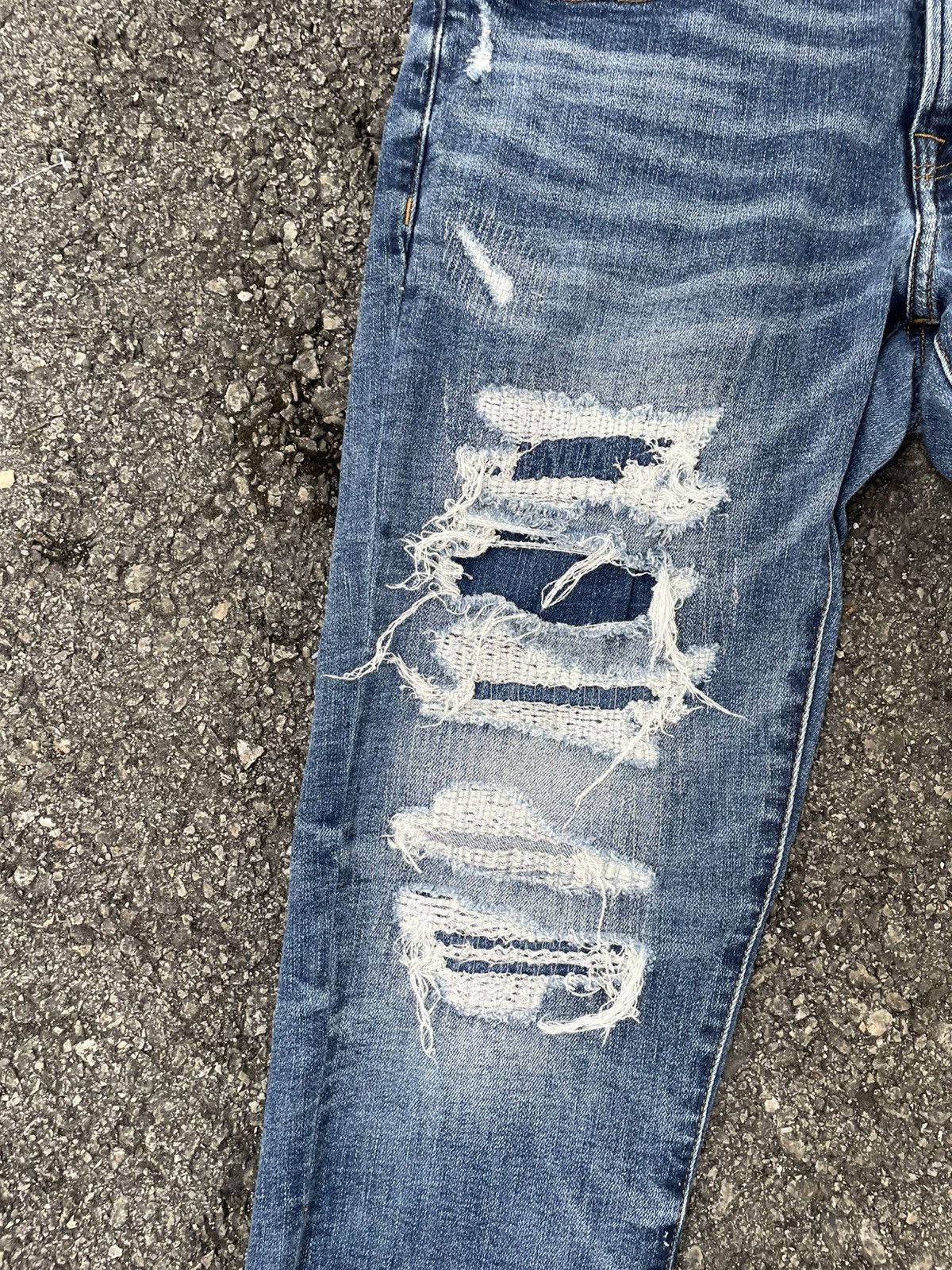 American Eagle Outfitters American Eagle Outfitters Distress Denim skinny Size US 31 - 3 Thumbnail