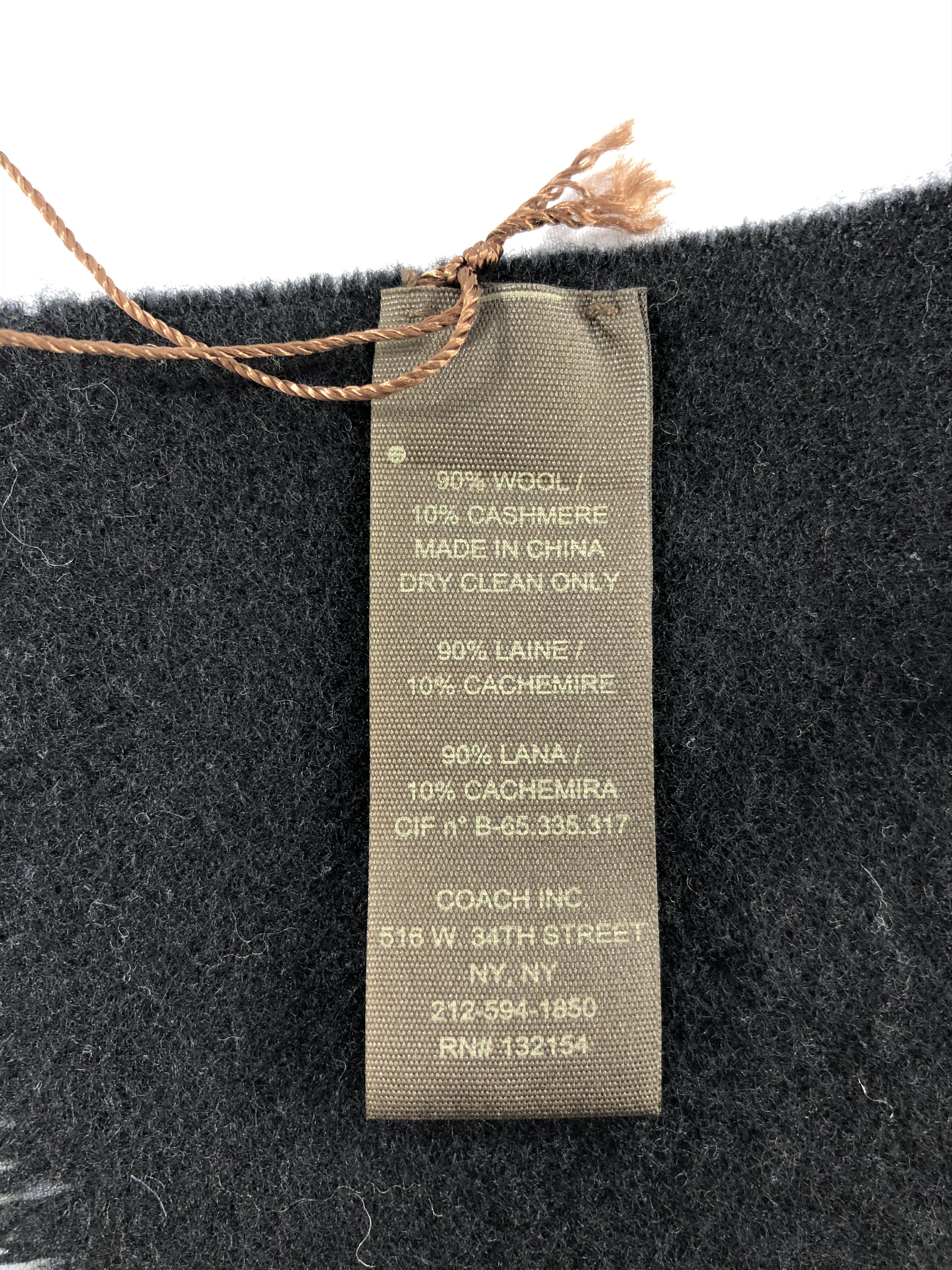 Coach Vintage Coach Scarf/Muffler/Neckwear MF1737 Size ONE SIZE - 5 Thumbnail