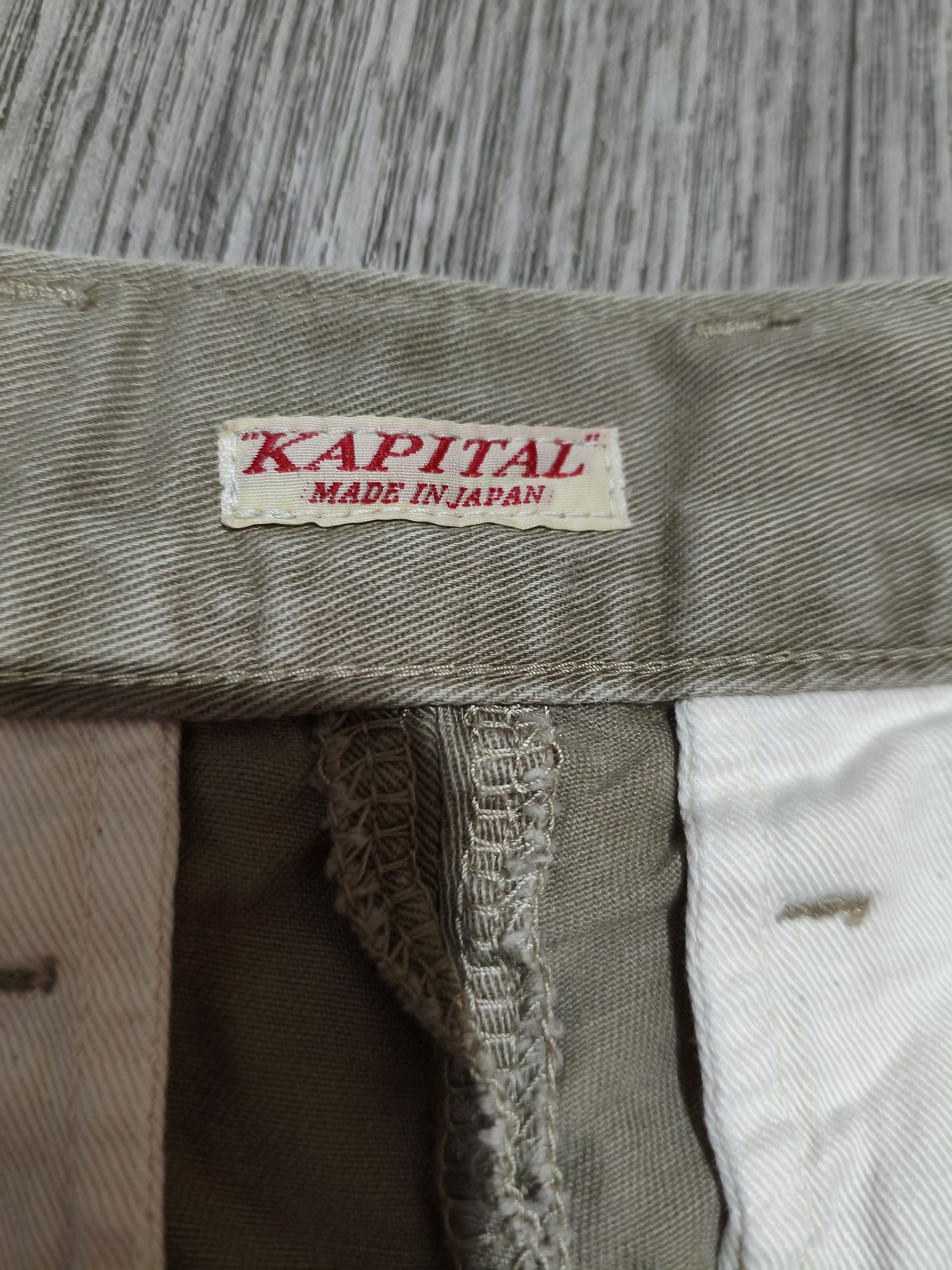 Kapital Kapital Chino pants big patch Size US 33 - 5 Thumbnail