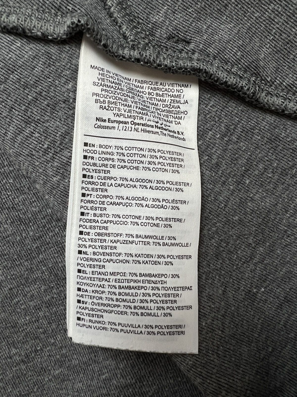 Nike 🔥 Grey Nike Tech Fleece Full Suit Oversize Drill Track Suit Size US XL / EU 56 / 4 - 23 Thumbnail