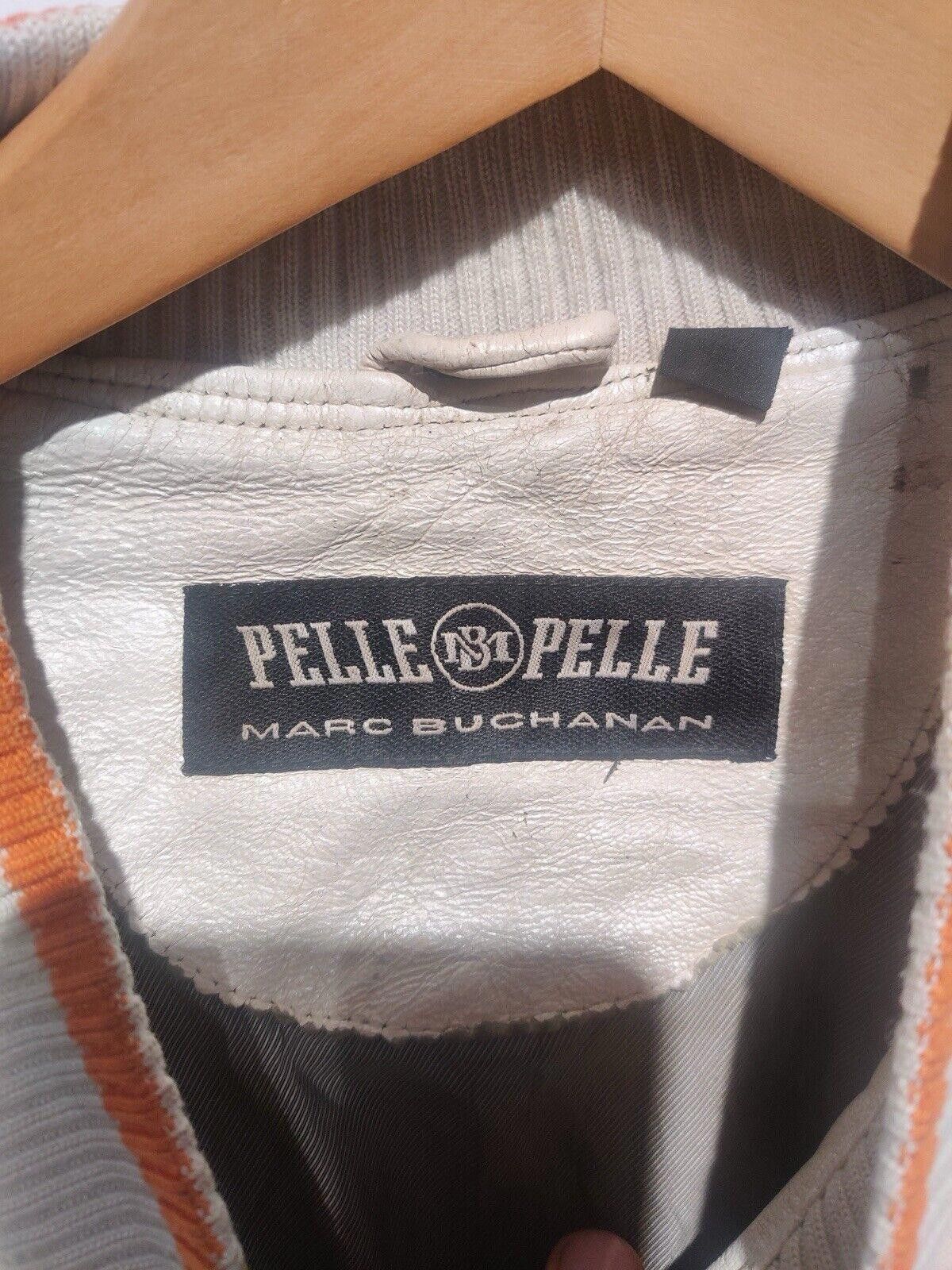 Pelle Pelle Pelle Pelle Embroidered Leather Jacket Size 52 (XXL) RARE Size US XXL / EU 58 / 5 - 4 Thumbnail