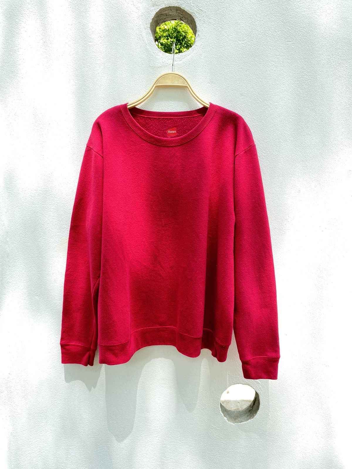 Hanes Hanes vintage red sweater Size US L / EU 52-54 / 3 - 1 Thumbnail