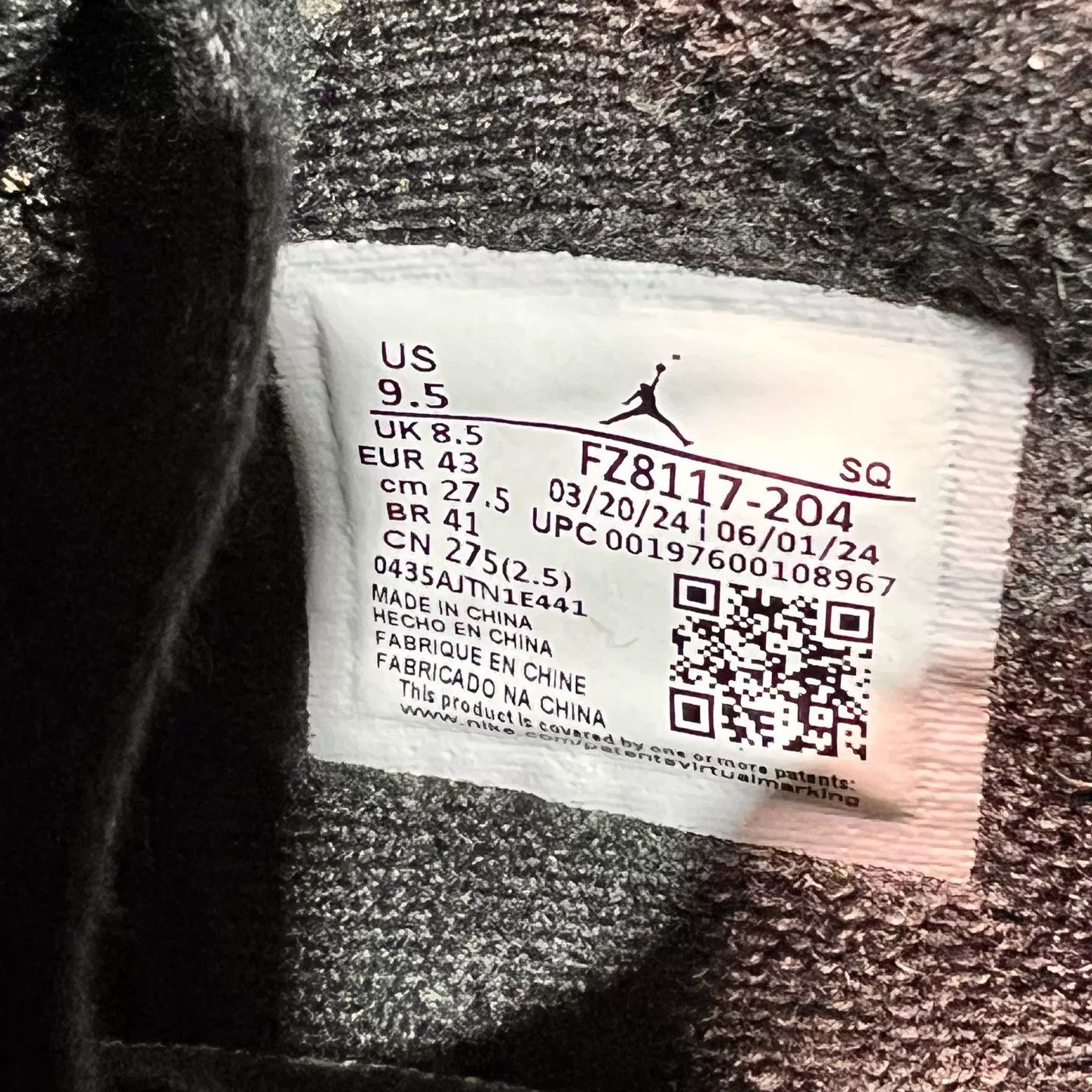 Nike Travis Scott x Jordan Jumpman Jack Mocha Barbed 43 WornOnce Size US 10 / EU 43 - 7 Thumbnail