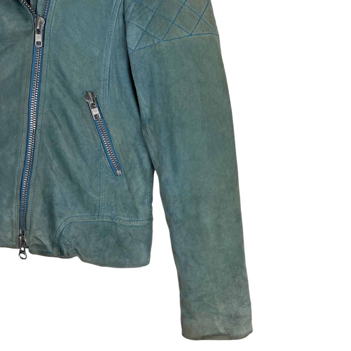 Paul & Joe 🔥 PAUL & JOE LEATHER MOTO JACKET Size XS / US 0-2 / IT 36-38 - 6 Thumbnail