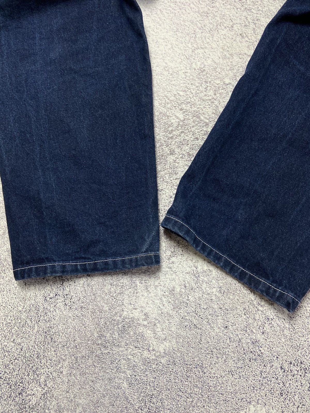 Japanese Brand Rare FSBN Rap Pants Hip Hop Baggy Jeans Avant Garde Style Size US 34 / EU 50 - 9 Thumbnail