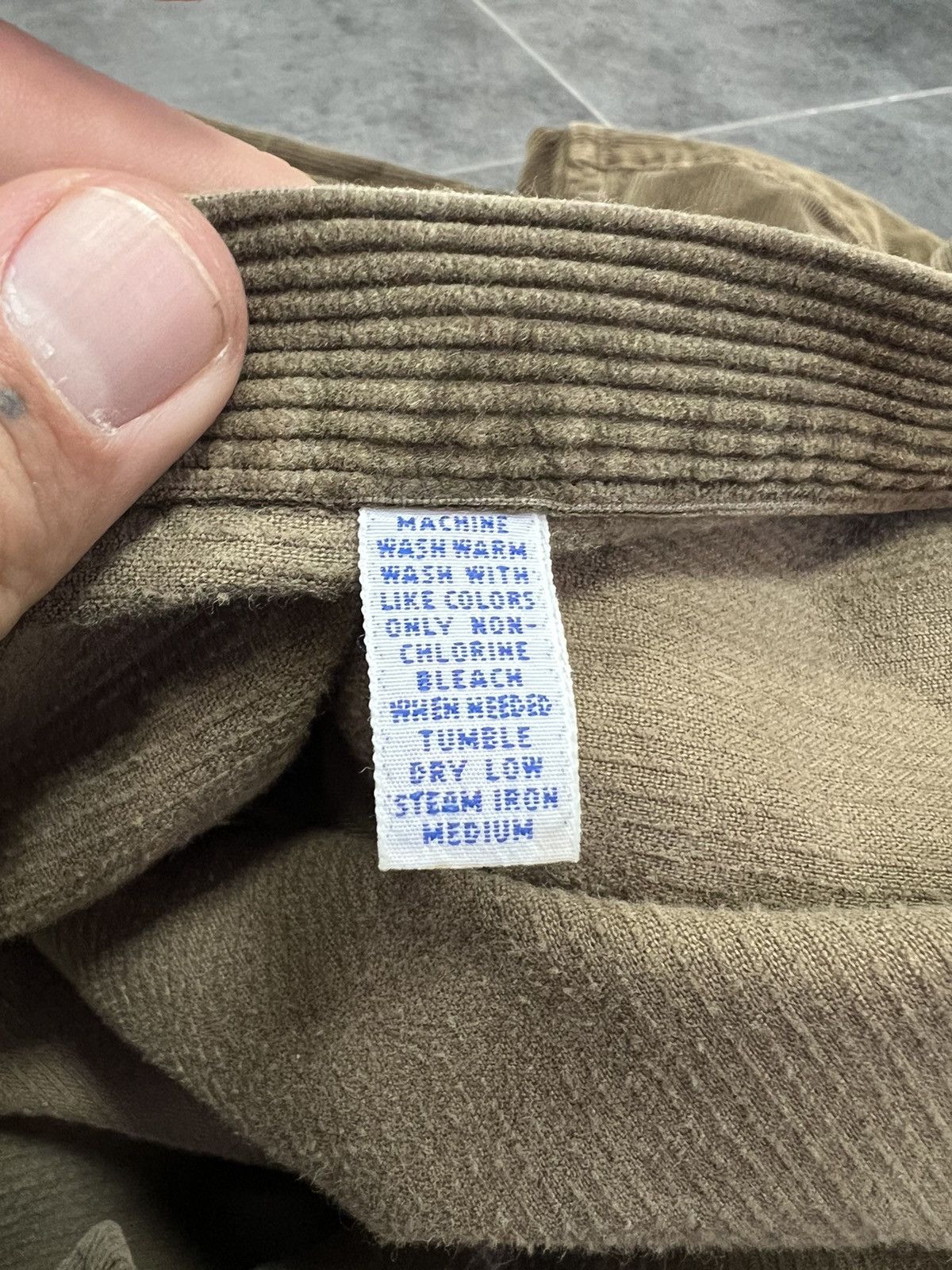 Polo Ralph Lauren Vintage Ralph Lauren Polo Corduroy Shirt XL Size US XL / EU 56 / 4 - 9 Thumbnail