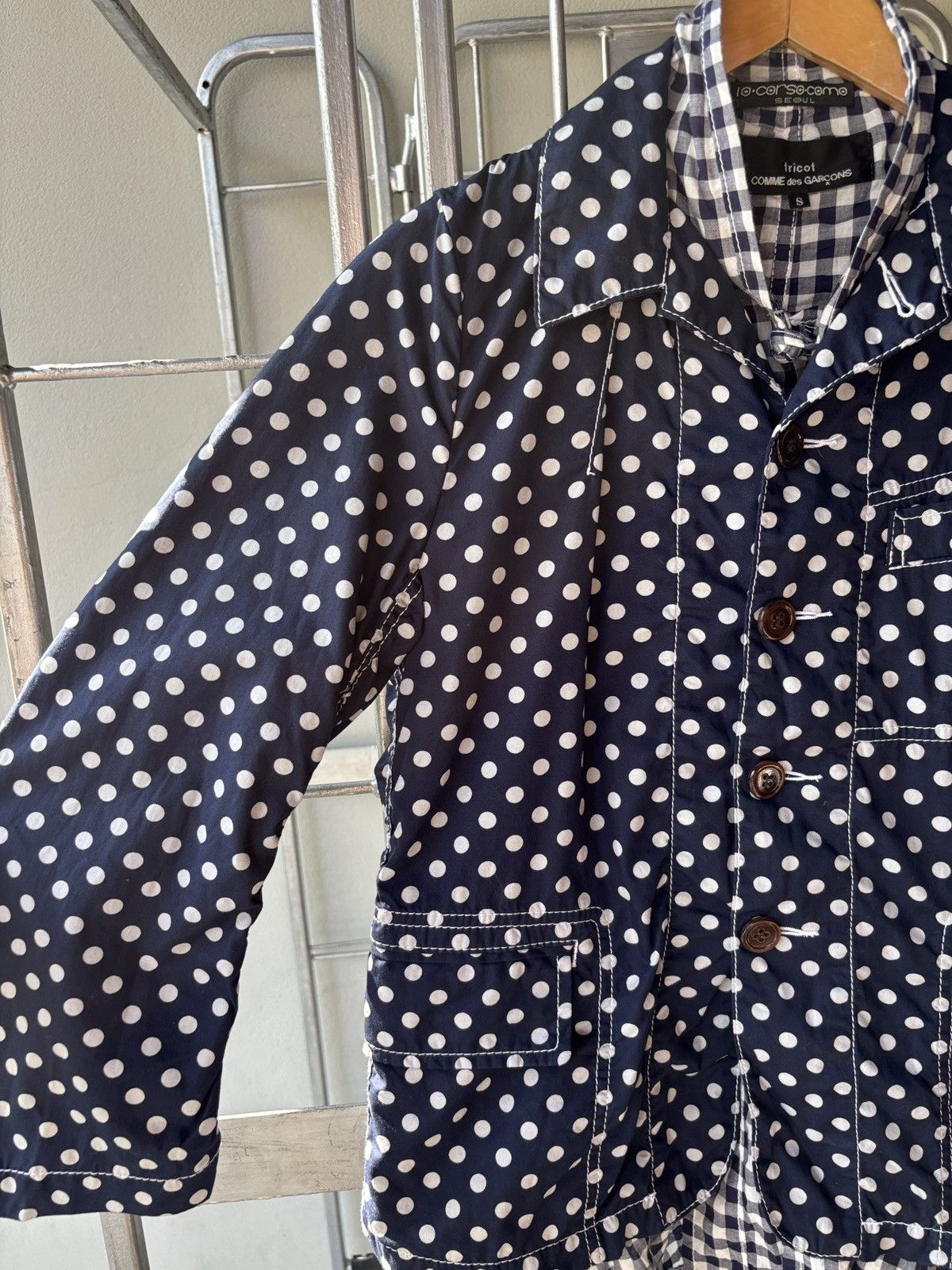 10 Corso Como × Comme des Garcons COMME des GARCONS X 10 Corso Como jacket runway 2021. Size S / US 4 / IT 40 - 9 Thumbnail