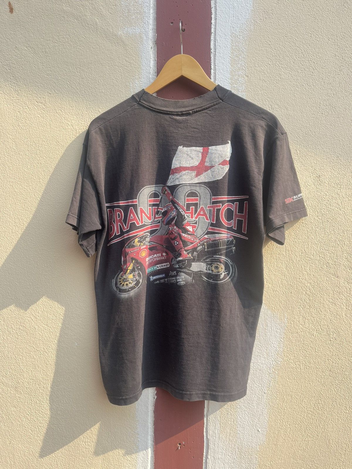 Vintage Faded superbike tee Size US M / EU 48-50 / 2 - 1 Thumbnail