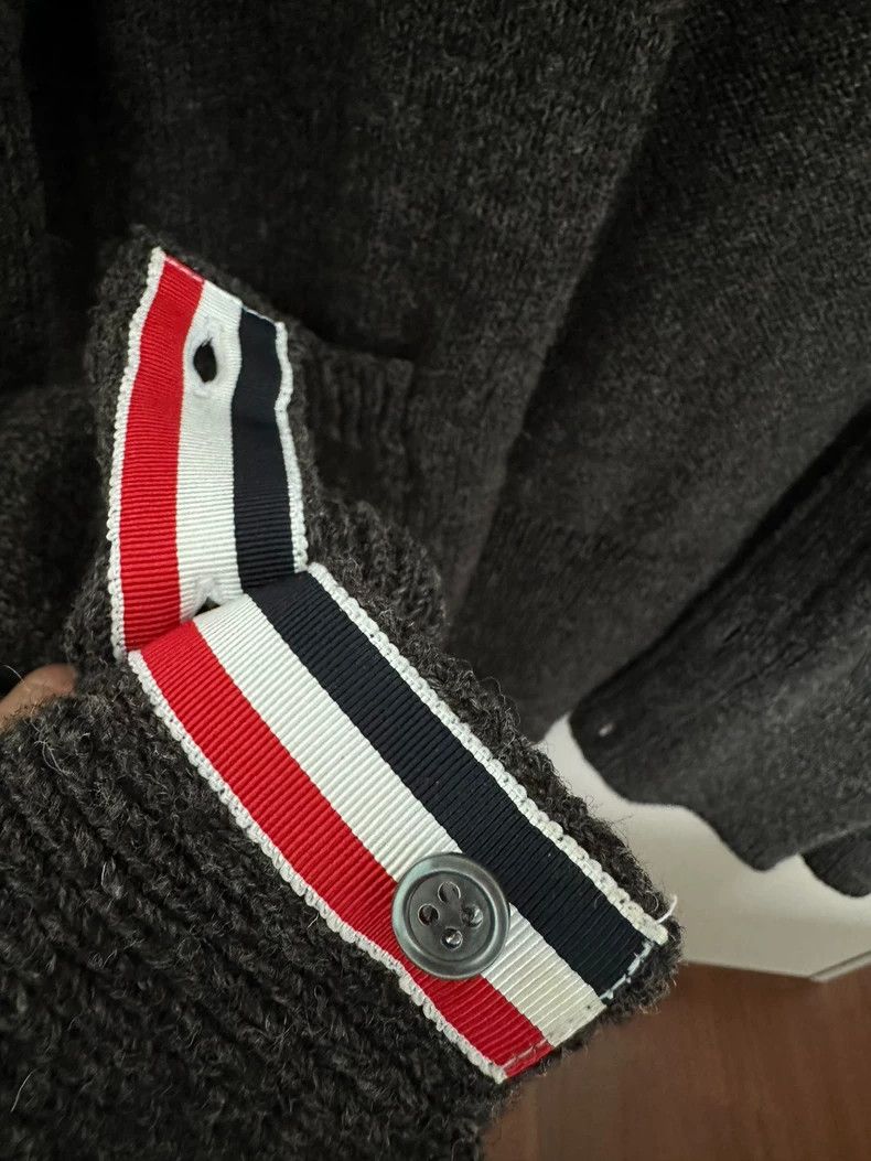Thom Browne Thom Browne Wool knit cardigan Size US XL / EU 56 / 4 - 3 Thumbnail
