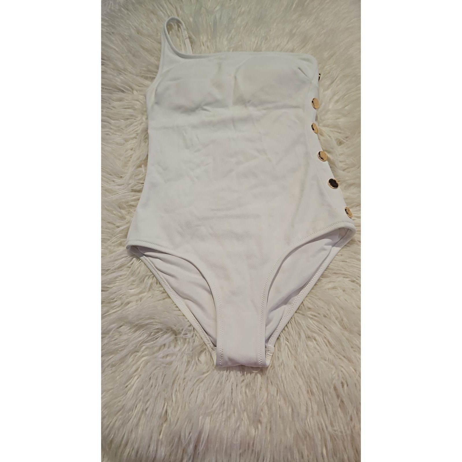 Reiss Reiss Bethany Asymmetric One-Shoulder Swimsuit Size XS / US 0-2 / IT 36-38 - 6 Thumbnail