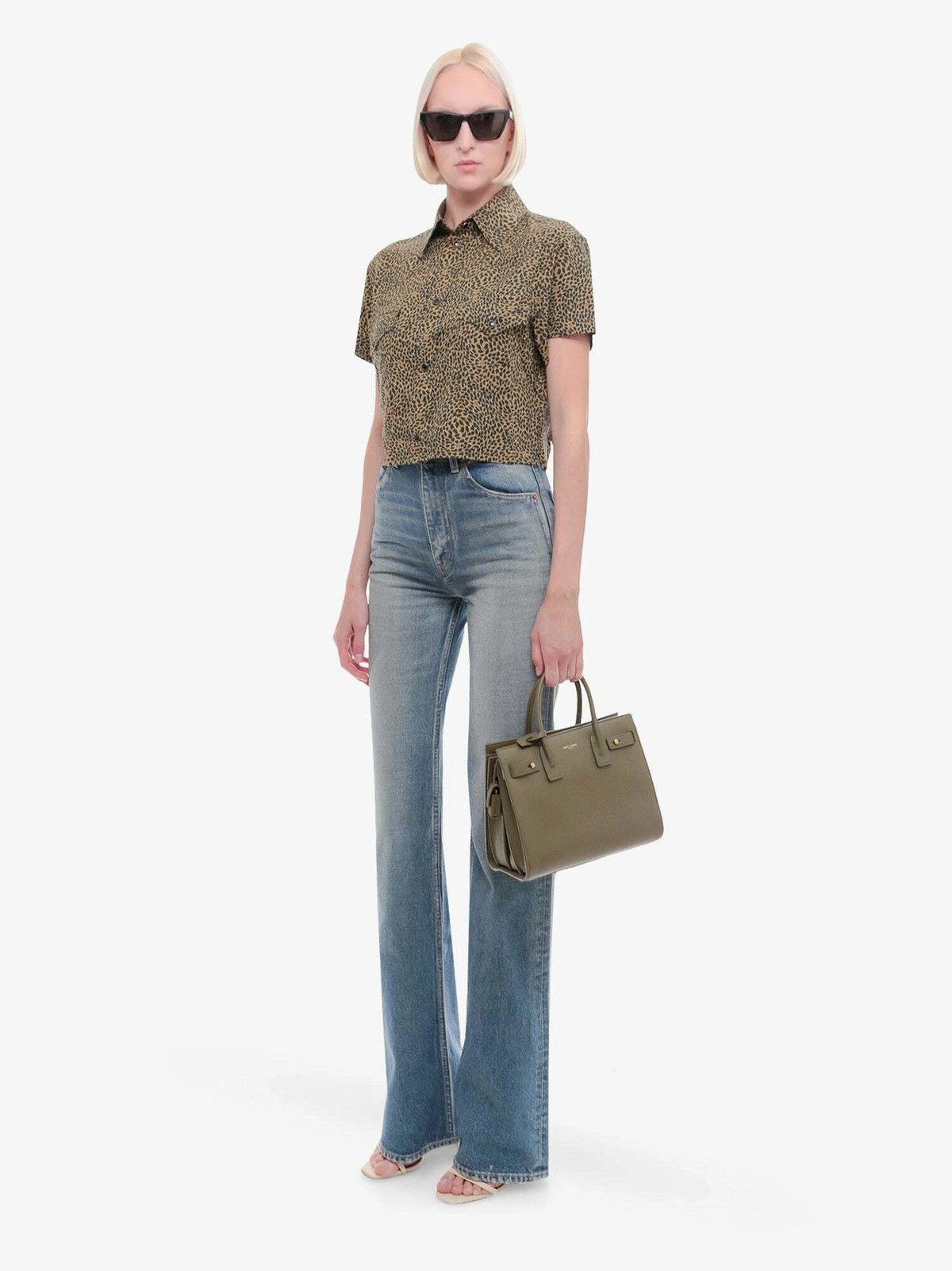Saint Laurent Paris o1y0126 Denim Pant in Blue Size 31" - 5 Thumbnail