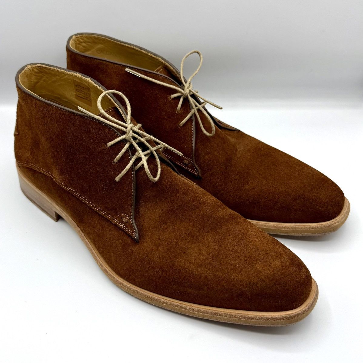 Oliver Sweeney Oliver Sweeney Brown Suede Caldana Desert Chukka Boots Size US 10.5 / EU 43-44 - 4 Thumbnail