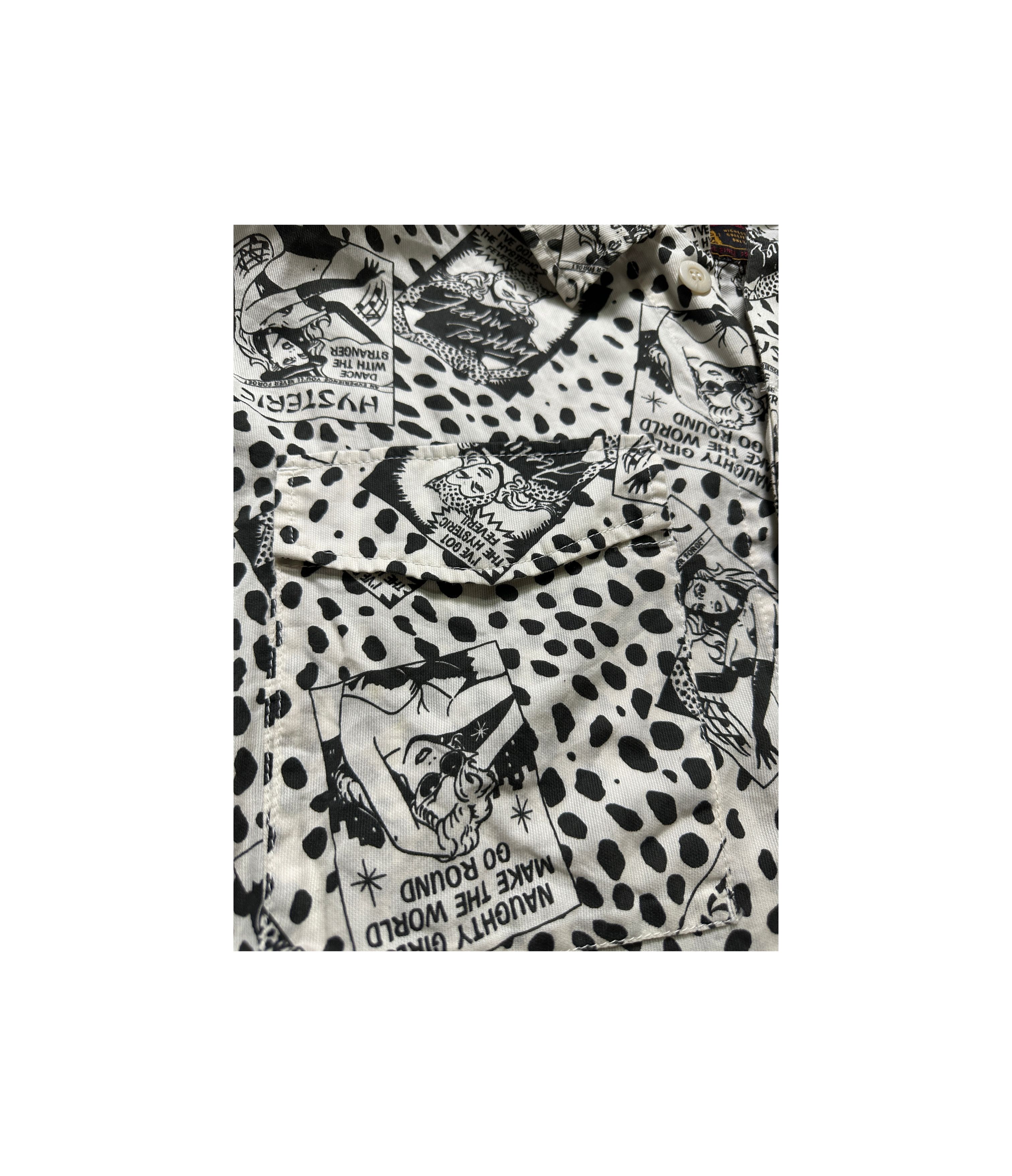 Hysteric Glamour Hysteric Glamour Comic Strips Long Sleeve Size US XL / EU 56 / 4 - 4 Thumbnail