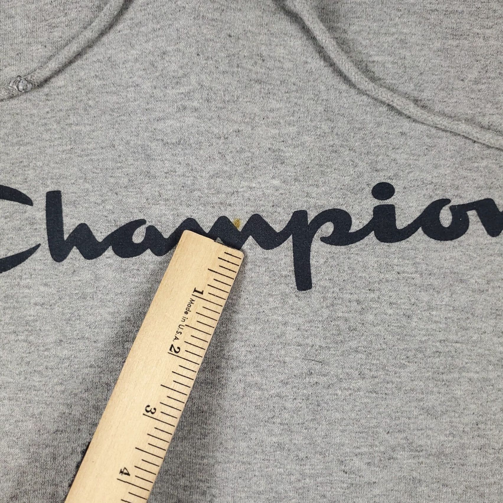Champion Champion Hoodie Mens Small Gray Casual Pullover Sweatshirt Size US S / EU 44-46 / 1 - 5 Thumbnail