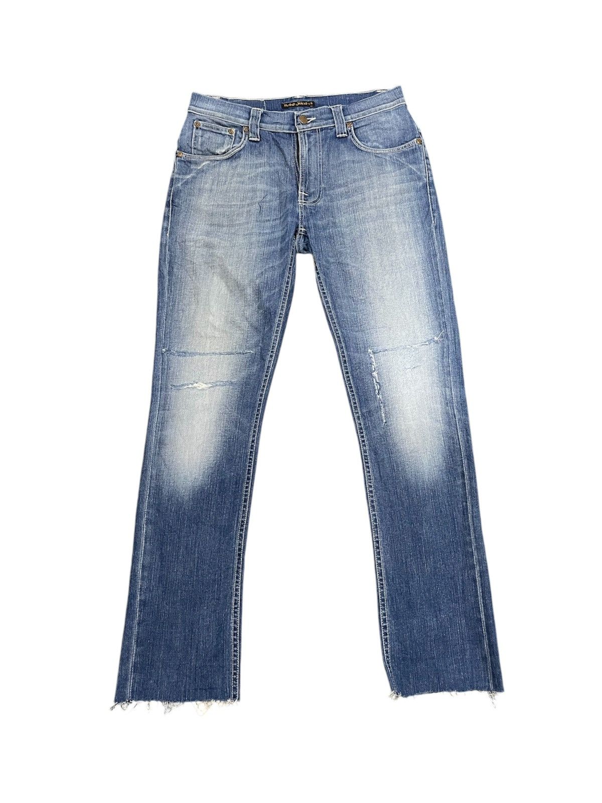 Japanese Brand × Nudie Jeans Vintage Nudie Jeans Light Washed Denim Size US 30 / EU 46 - 1 Thumbnail