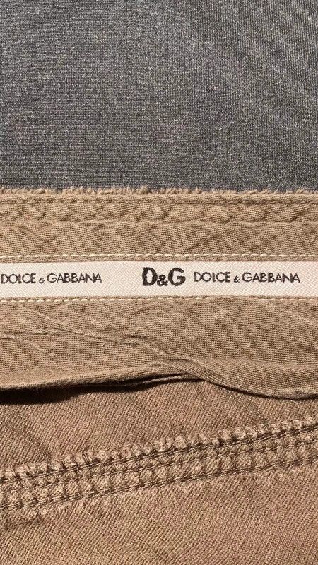 Dolce & Gabbana D&G Brown Distressed Western Corduroy Pants (F/W 2003) Size US 32 / EU 48 - 7 Thumbnail