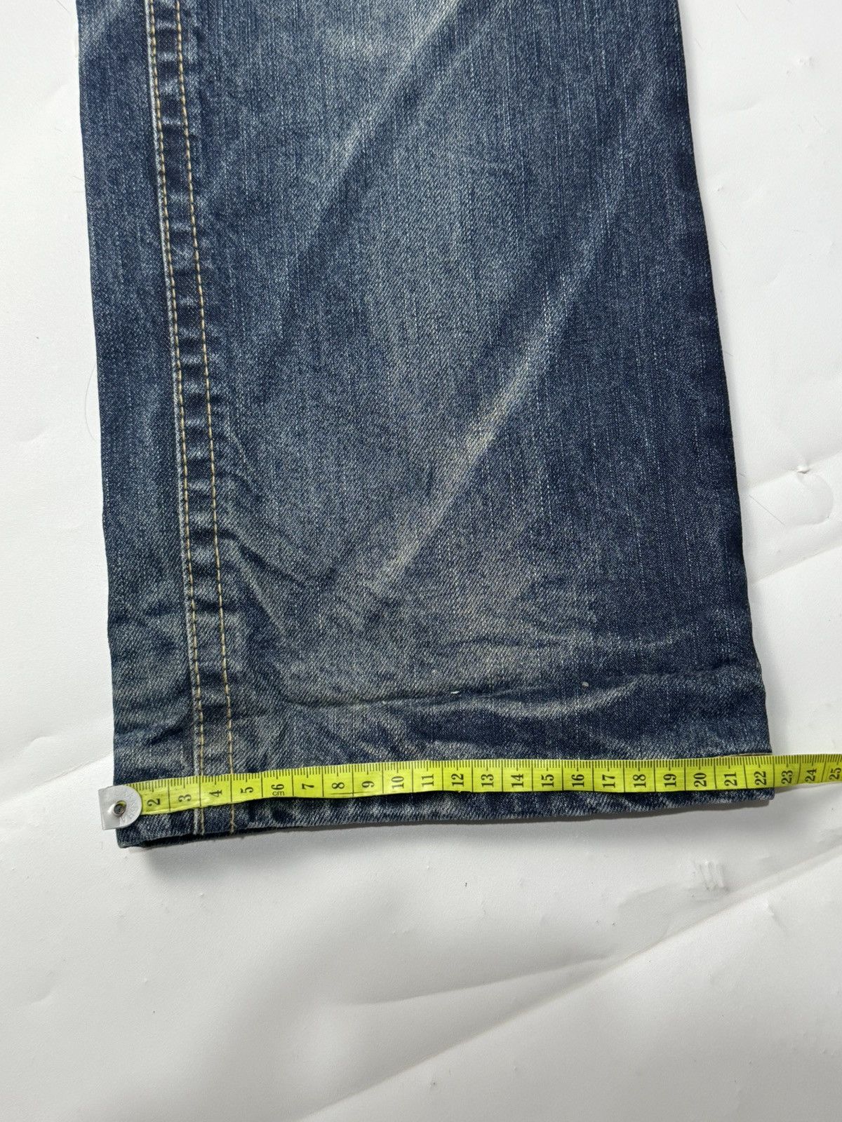 Beauty Beast ❤️SOLD❤️Yoshitomo Nara Lolita Exotic Vintage Denim Jeans Size US 30 / EU 46 - 10 Thumbnail
