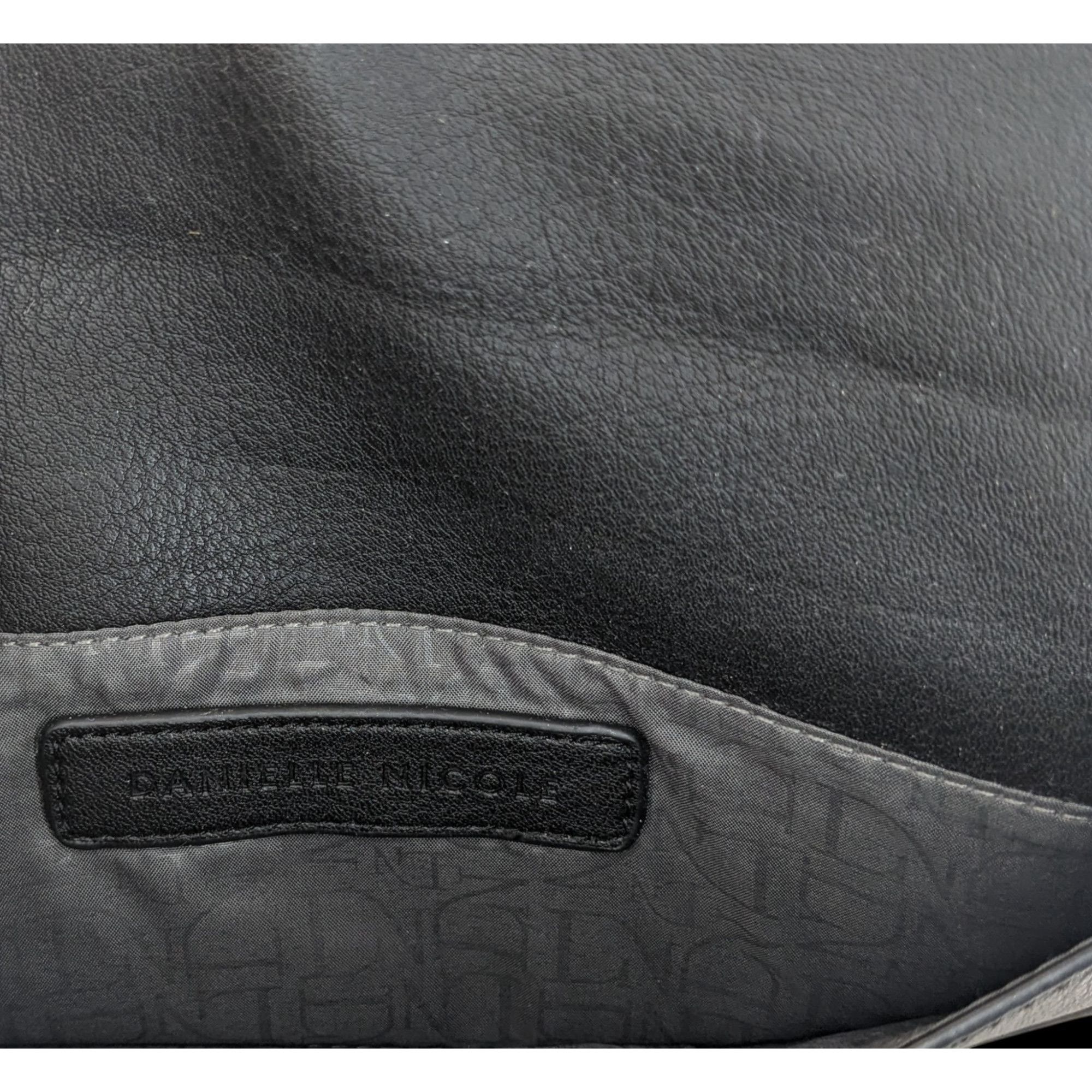 Other Danielle Nicole Black Envelope Clutch Purse With Woven Detai Size ONE SIZE - 4 Thumbnail