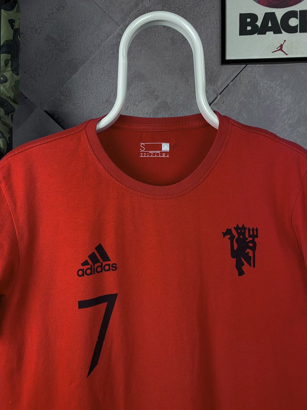 Adidas Adidas Manchester United Ronaldo T-Shirt Size US S / EU 44-46 / 1 - 3 Thumbnail