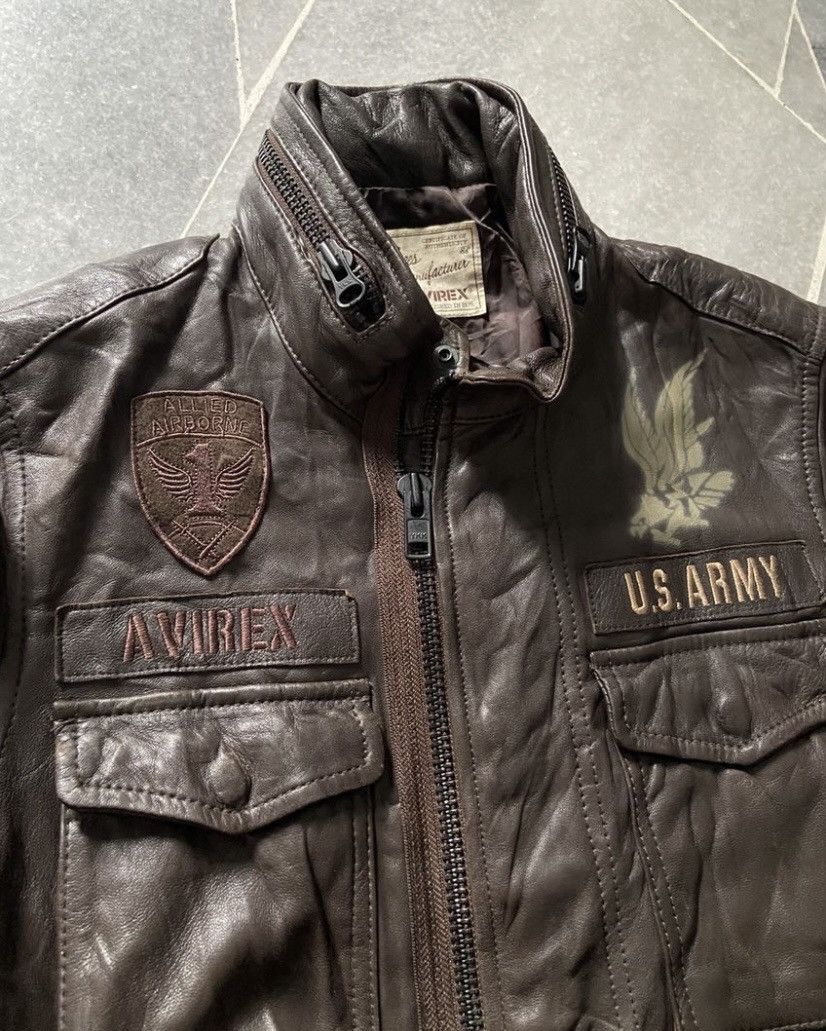 Avirex Avirex Leather Jacket M65 US ARMY Size US M / EU 48-50 / 2 - 7 Thumbnail