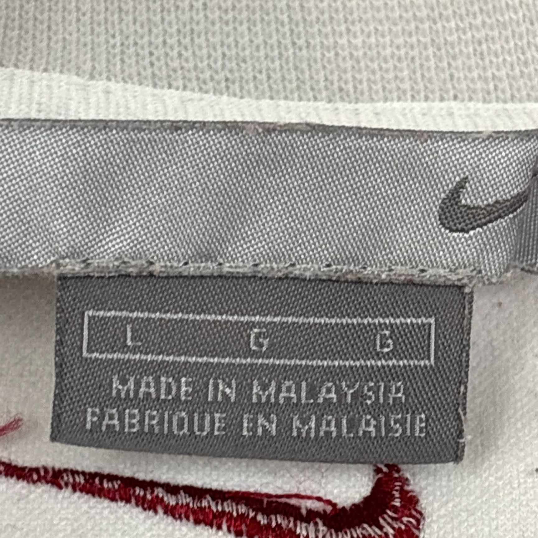 Nike VTG Nike Air Pegasus Track Jacket White Red Gray Large Mens Size US L / EU 52-54 / 3 - 3 Thumbnail