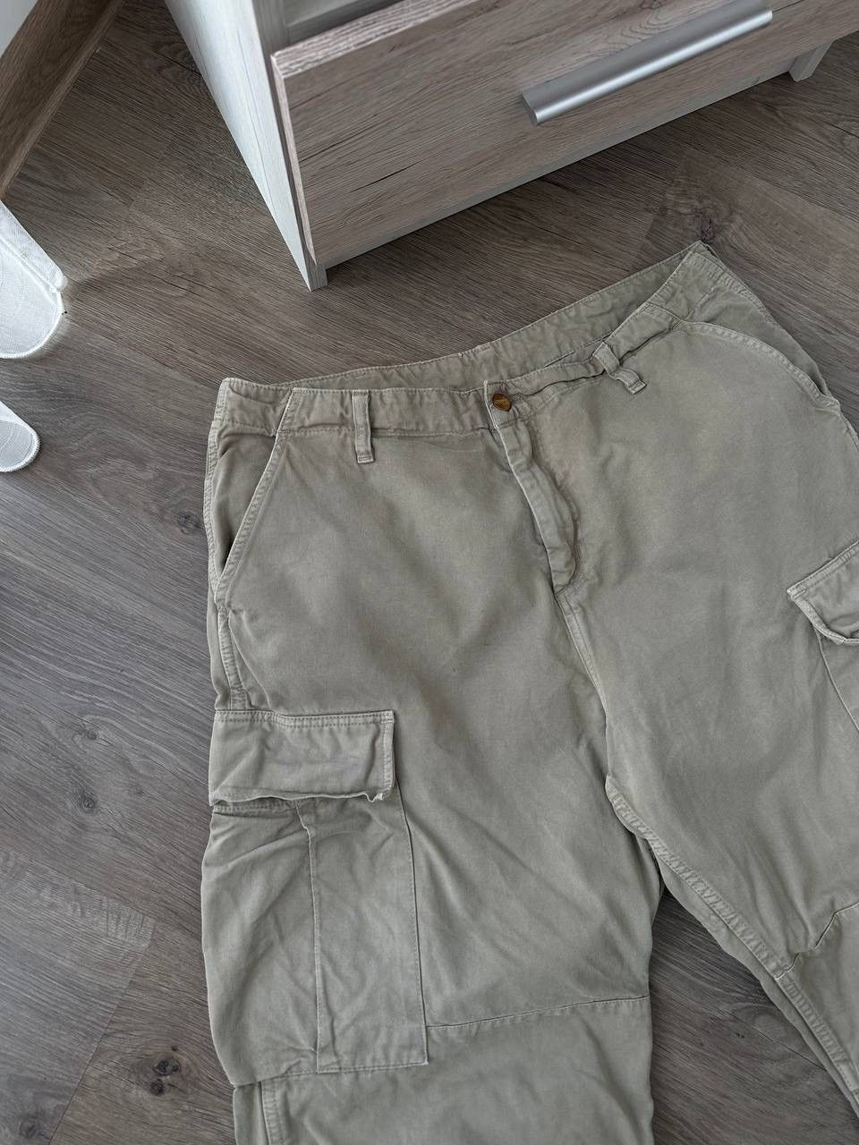 Carhartt × Carhartt Wip × Vintage Vintage Carhartt Cargo Green Distressed Pants Size US 34 / EU 50 - 13 Thumbnail