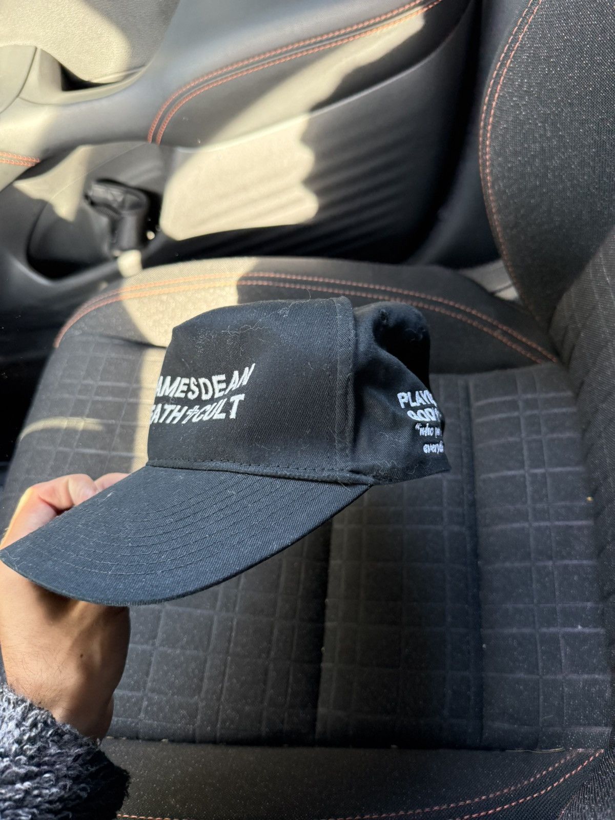 James Dean Death Cult Hat Black