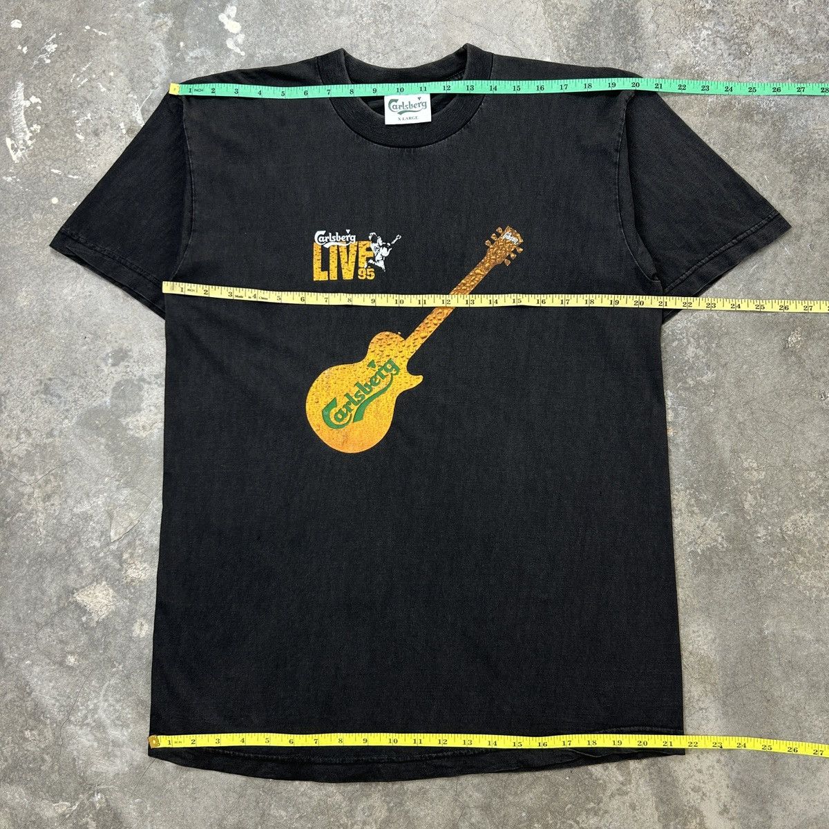 Vintage 1995 Carlsberg Rock Tour Size US L / EU 52-54 / 3 - 9 Thumbnail