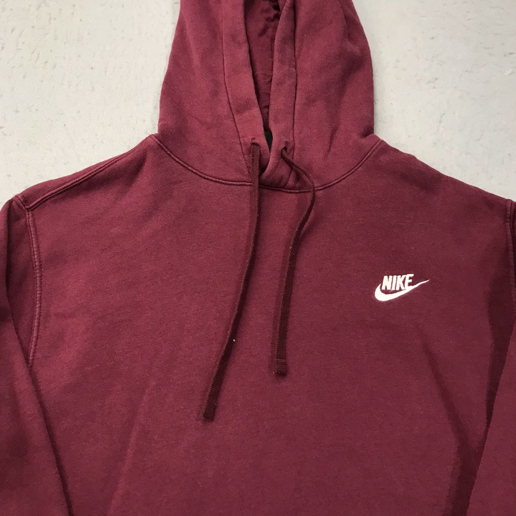 Nike Nike Hoodie Mens M Purple NSW Club Fleece Pullover Sweatshirt Swoosh Color: Purple Mens Sportswear Hooded Regular Size M Size US M / EU 48-50 / 2 - 2 Thumbnail