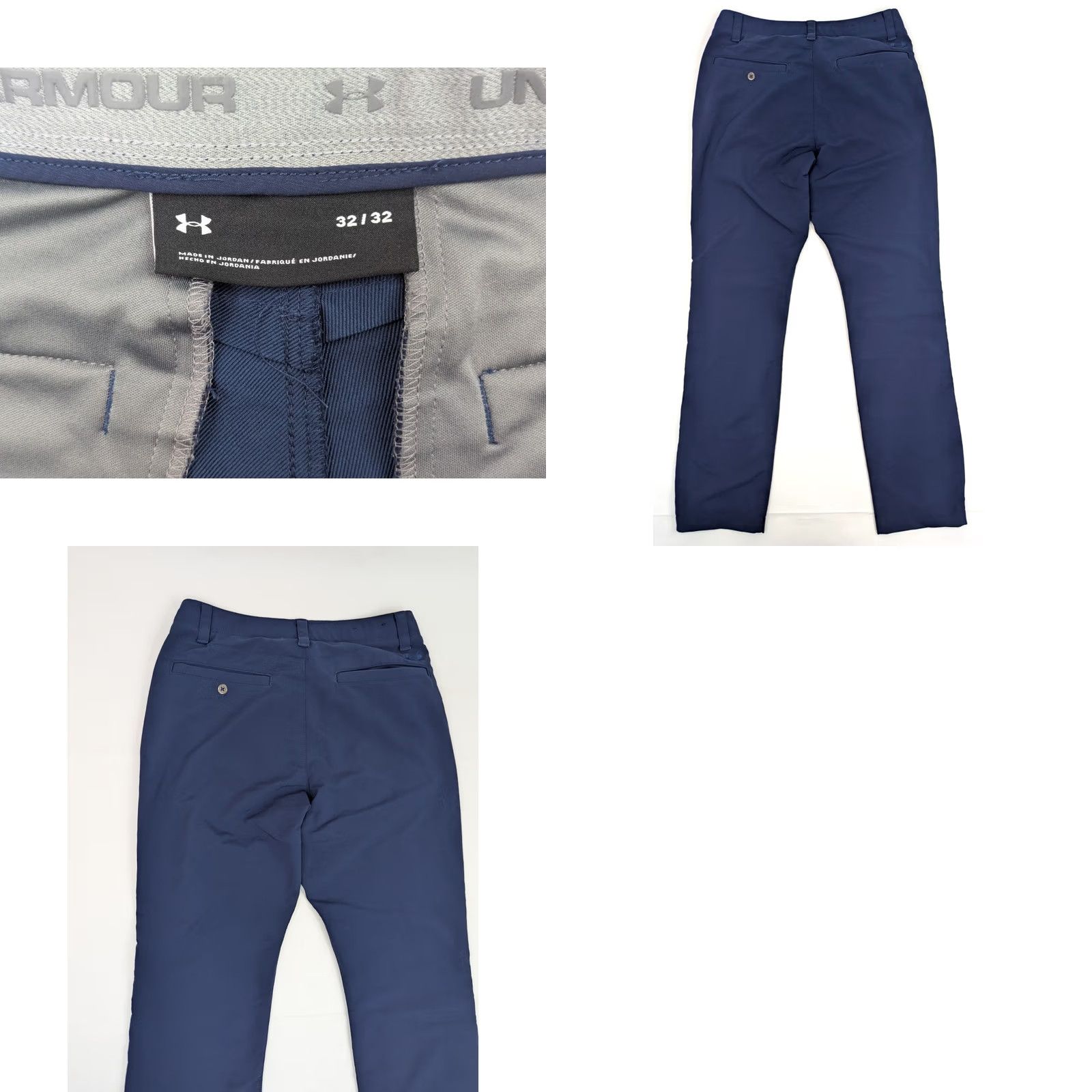 Under Armour Under Armour Golf Performance Pants Men 30x31 Navy Blue Straight Pants Mens Golf Performance Navy Blue Straight 30x31 Size US 30 / EU 46 - 8 Thumbnail
