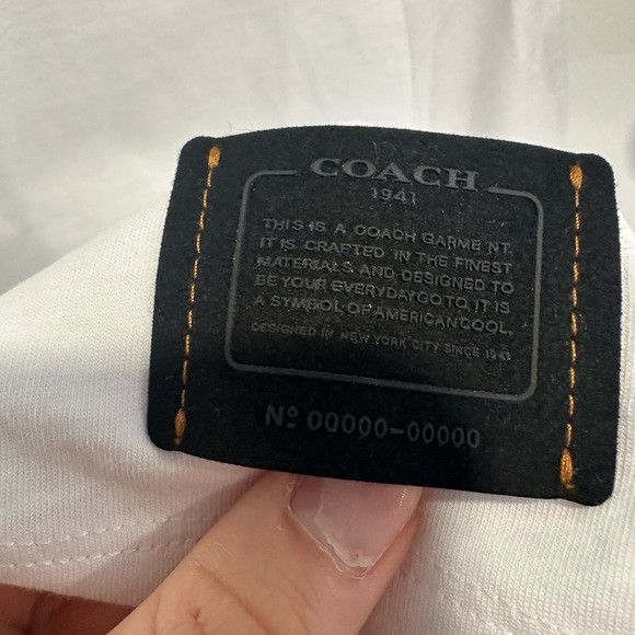 Coach NWT- MENS COACH REXY SHORT SLEEVE- XS Size US XS / EU 42 / 0 - 9 Thumbnail