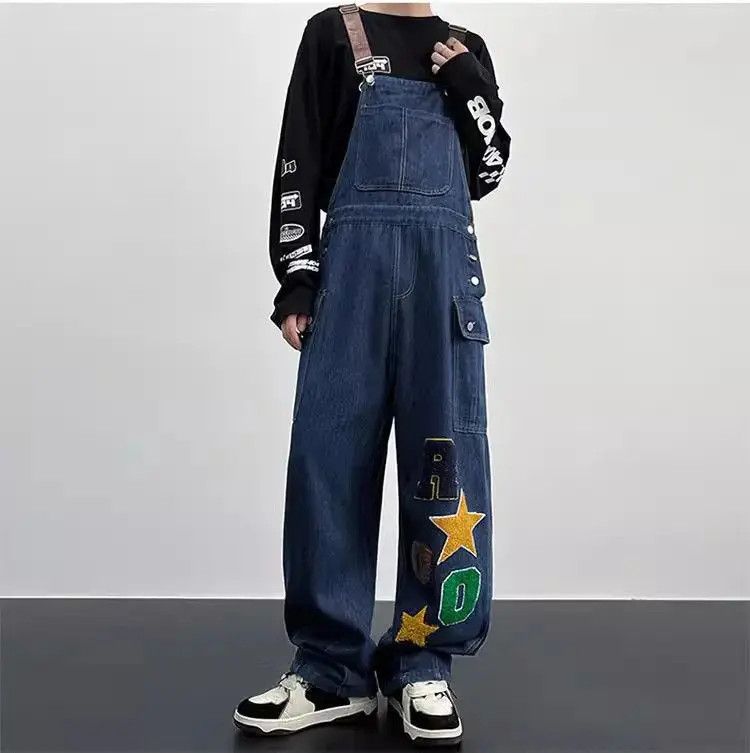 Japanese Brand Leisure washed embroidered jeans Size US 32 / EU 48 - 3 Thumbnail