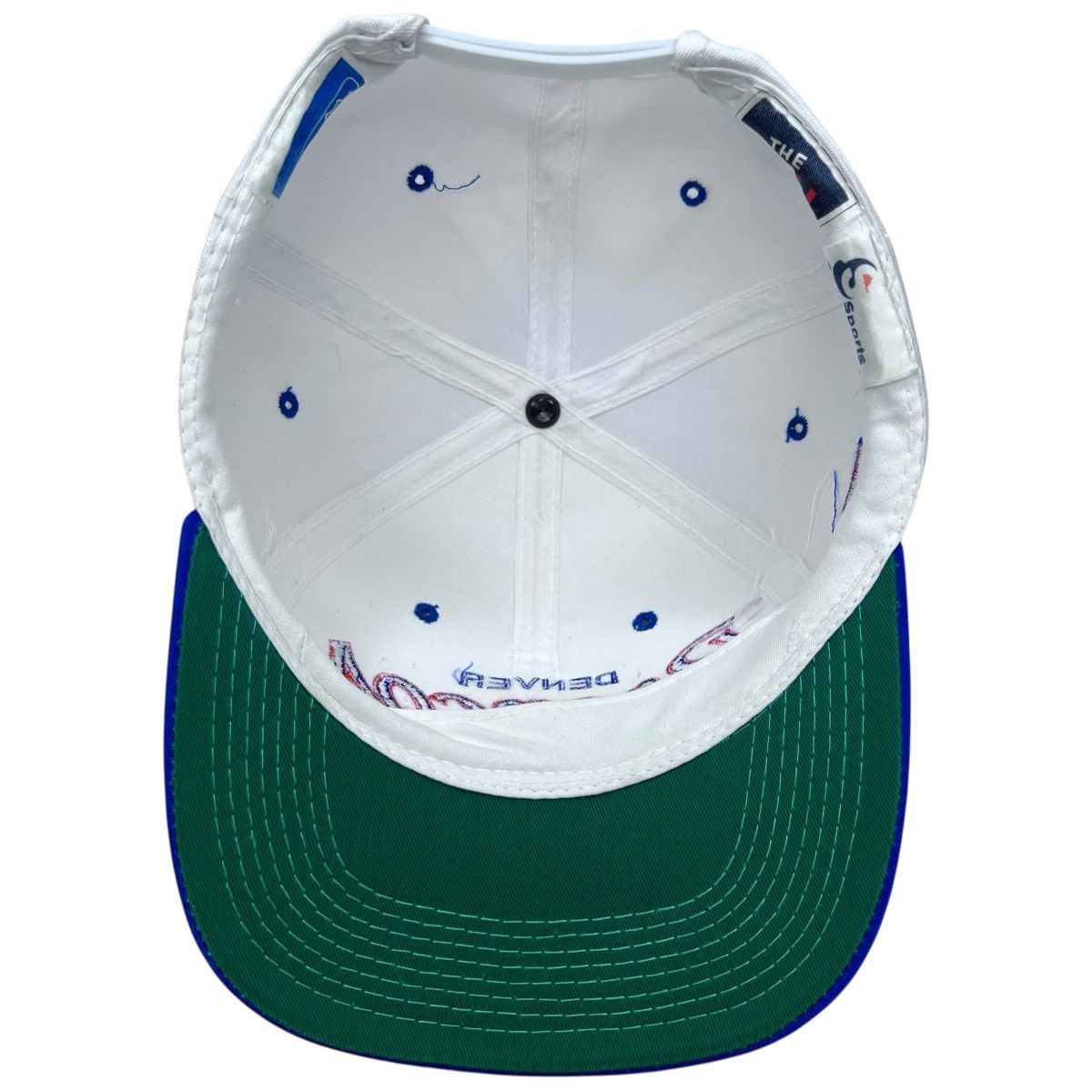 Sports Specialties 1990s NFL Denver Broncos Twill Script Sports Specialties Hat Size ONE SIZE - 7 Thumbnail