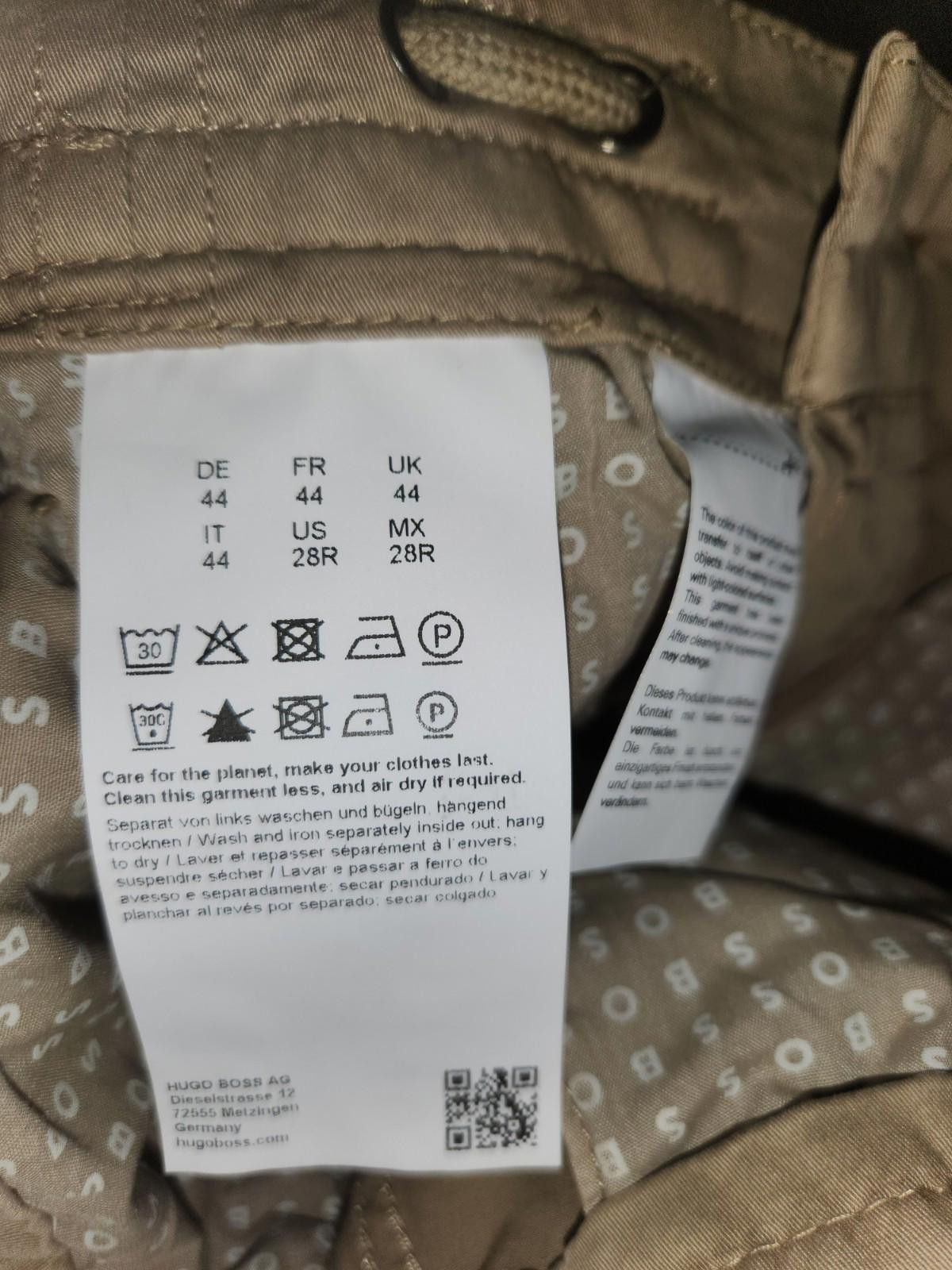 Hugo Boss Hugo Boss Men’s Vintage Cargo Pants Straight Leg Size US 28 / EU 44 - 4 Thumbnail