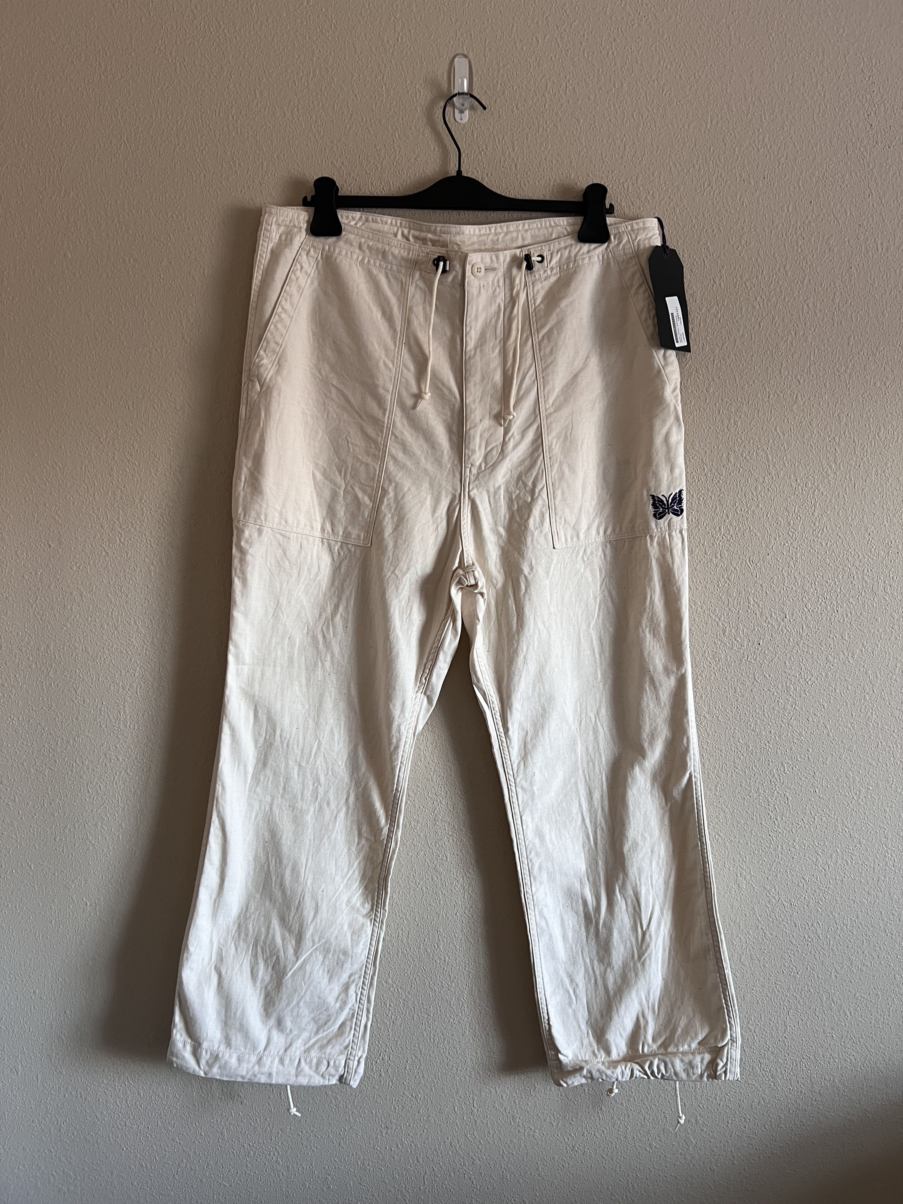 Needles Needles String Fatigue Pants in White Size US 36 / EU 52 - 1 Thumbnail