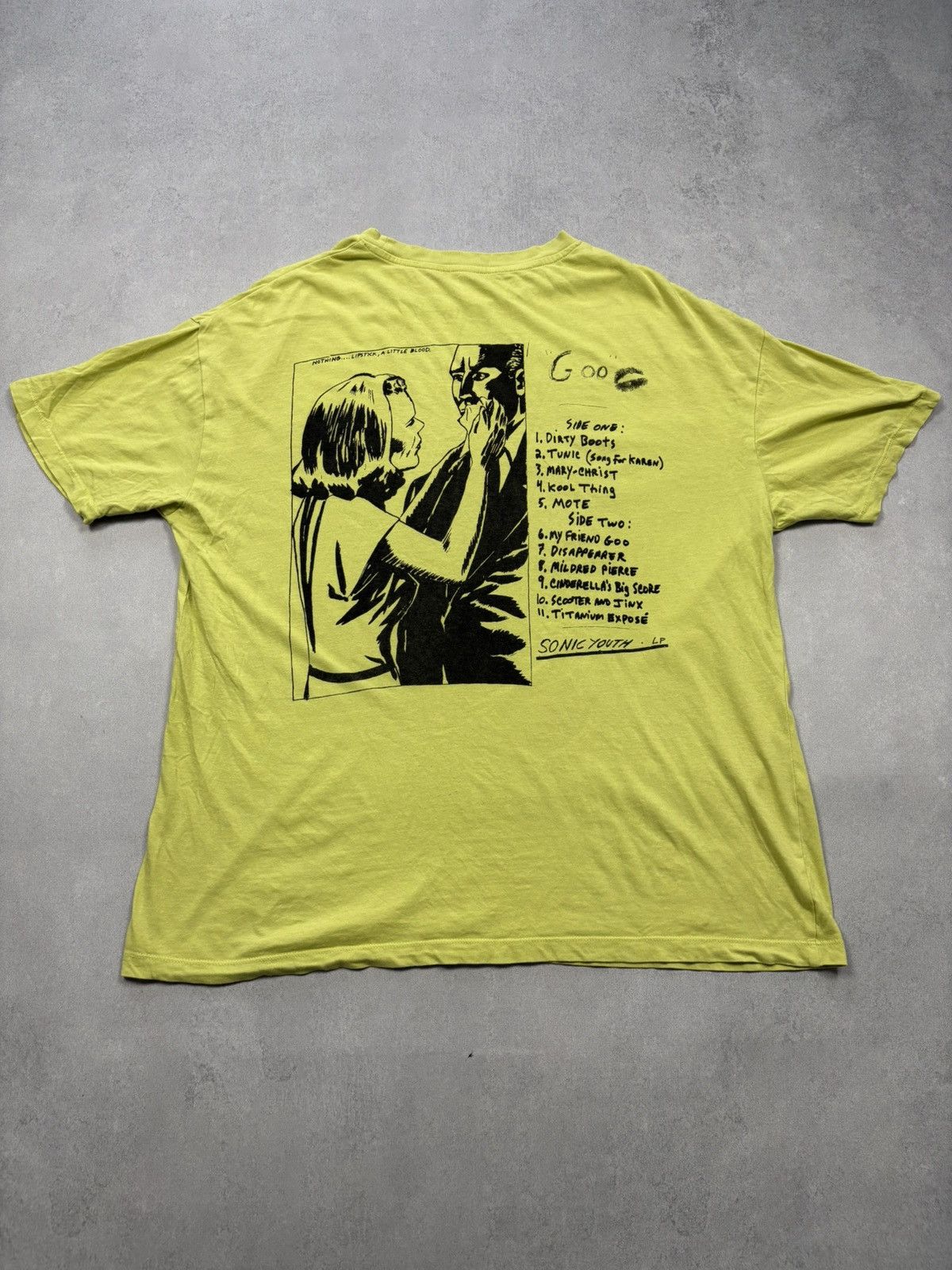 00s Sonic Youth GOO バンドTシャツ その他/SONIC YOUTH GOO クルーネックバンドTシャツ｜Daytona Park