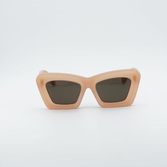 Polo Ralph Lauren Loewe LW40145F 72E Sunglasses Shiny Pink Cat Eye Frame Size ONE SIZE - 3 Thumbnail