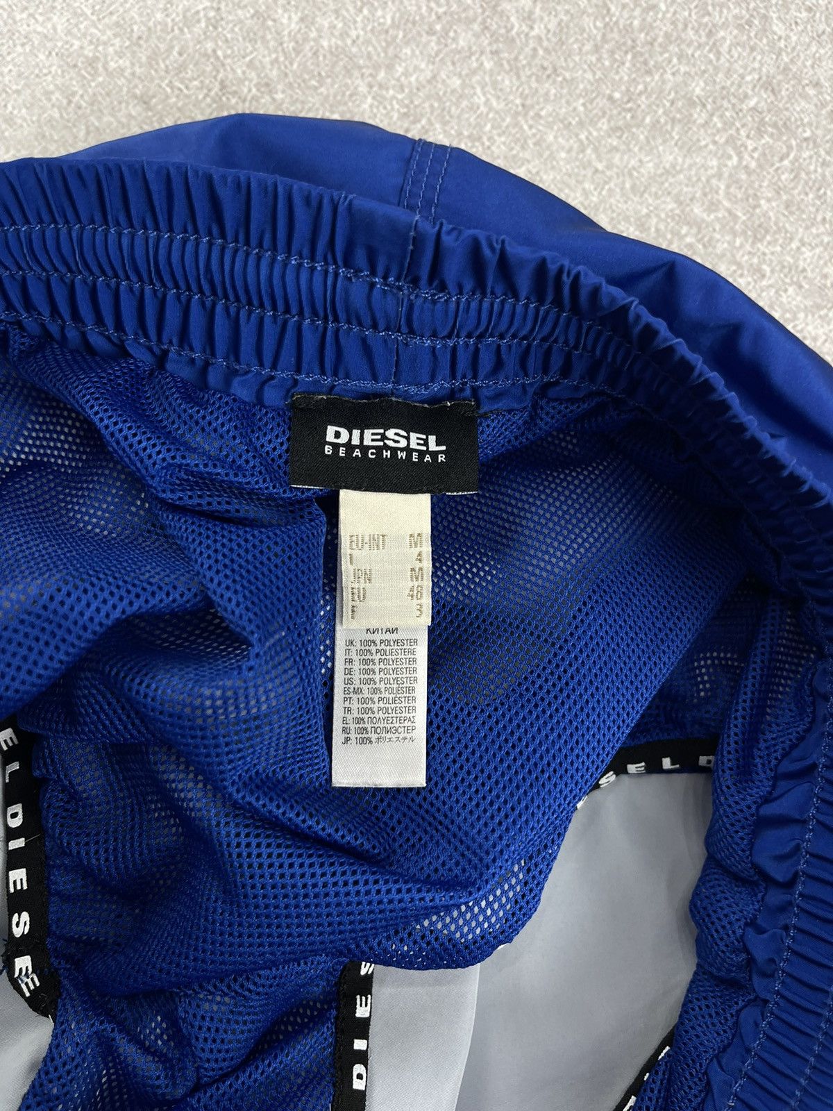 Diesel Diesel Beachwear Blue Nylon Shorts Size M Size US 32 / EU 48 - 5 Thumbnail