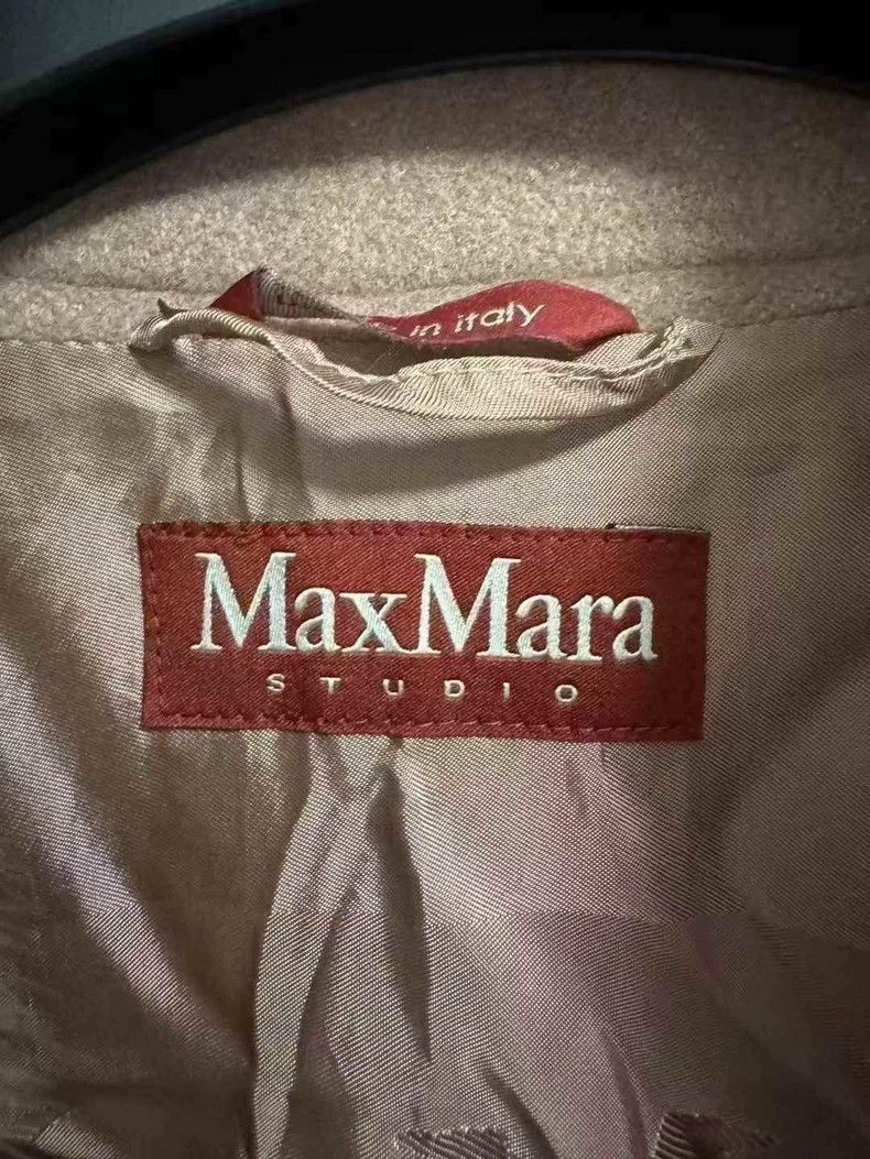 Max Mara Max Mara Wool coat with fur collar Size M / US 6-8 / IT 42-44 - 3 Thumbnail