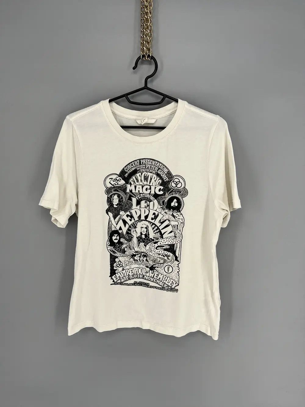 Band Tees Vintage Y2K Electric Magic Led Zeppelin Womens Tee Size US S / EU 44-46 / 1 - 1 Thumbnail