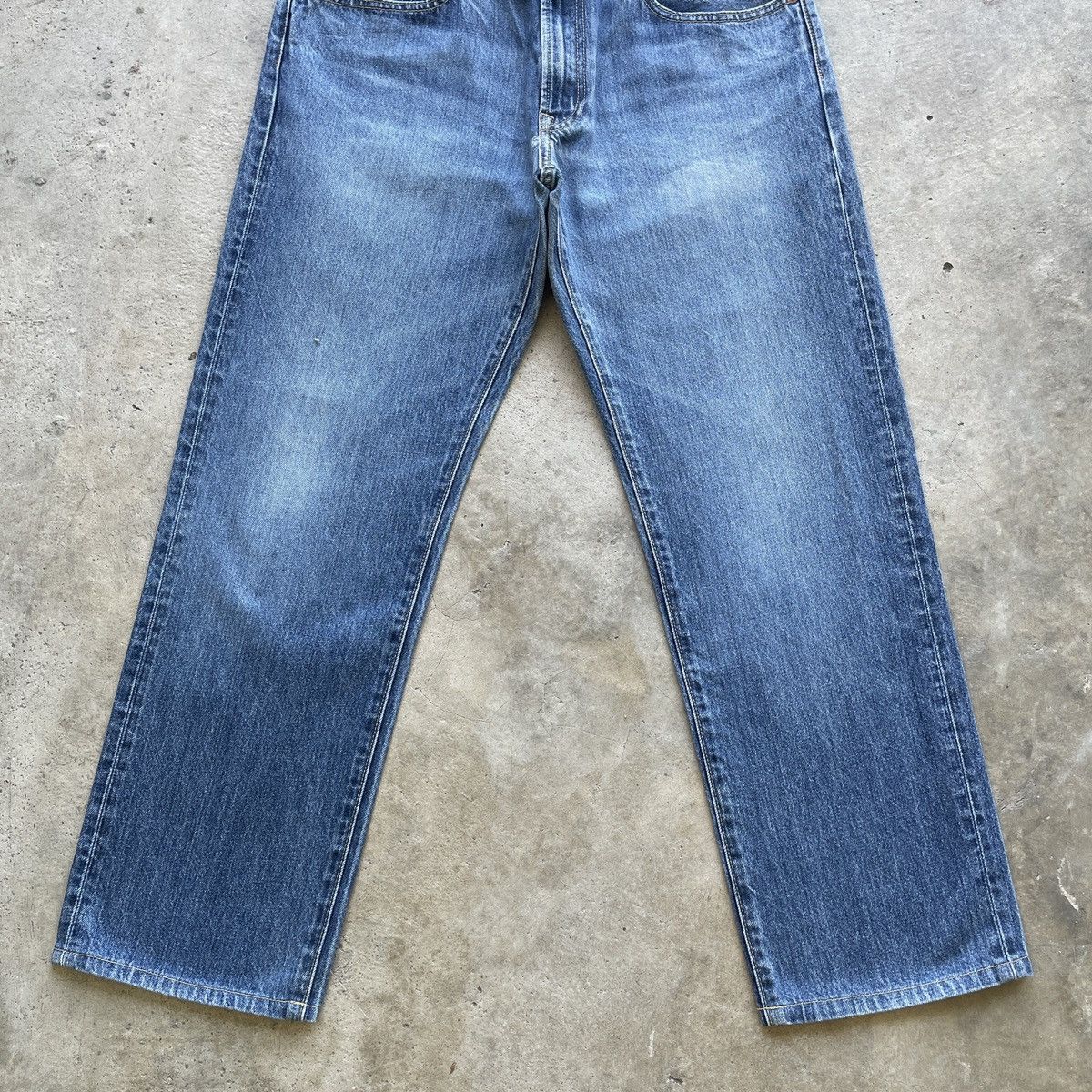 Japanese Brand W34💥 Vintage Japanese Brand Faded Jeans Denim Pants Size US 34 / EU 50 - 4 Thumbnail