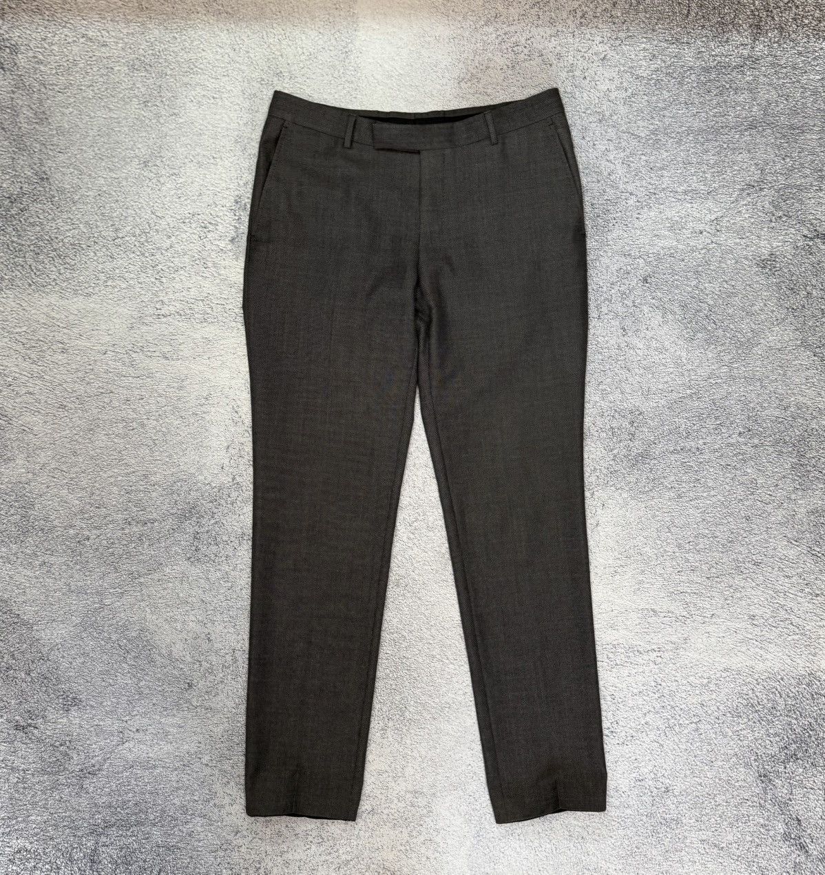 Z Zegna Z Zegna Wool Suit 2 Piece EU52R US42R Drop7 Gray Men Wool Size 42R - 4 Thumbnail