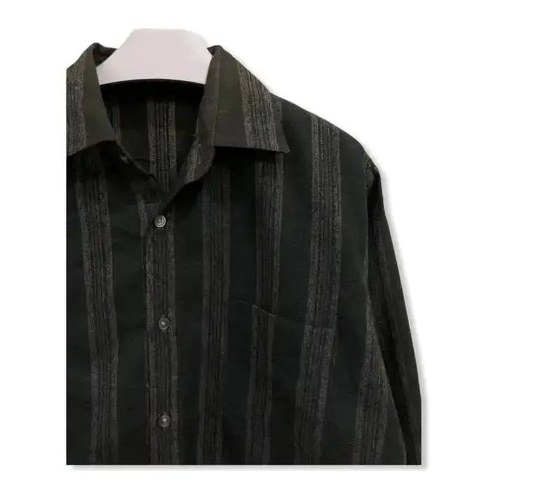 Flannel × Vintage Vintage Goldstar Striped Design Flannel Shirt 👕 Size US M / EU 48-50 / 2 - 2 Thumbnail