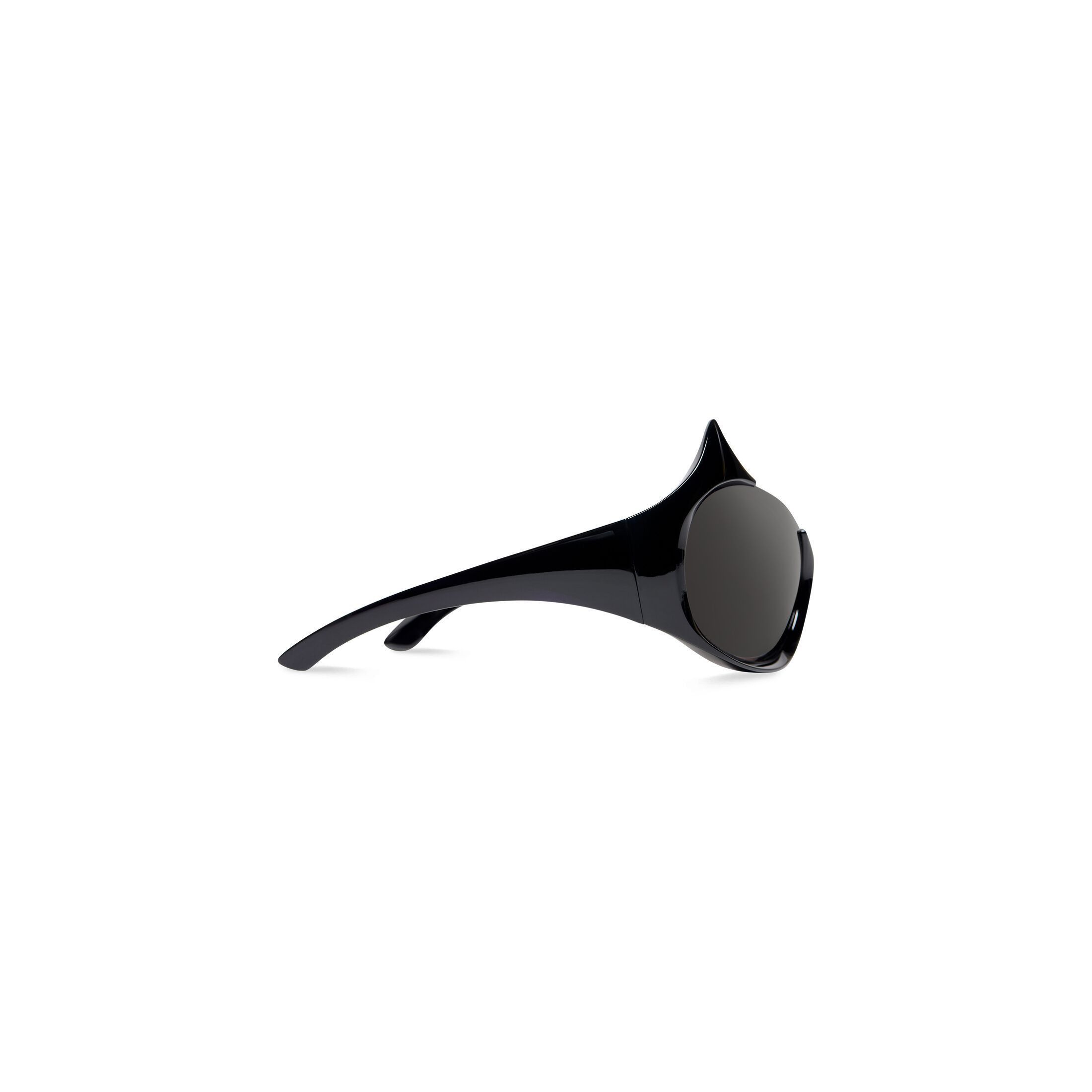 Balenciaga o1s1wg110126 Size: OS / Gotham Cat Sunglasses in Black Size ONE SIZE - 4 Thumbnail