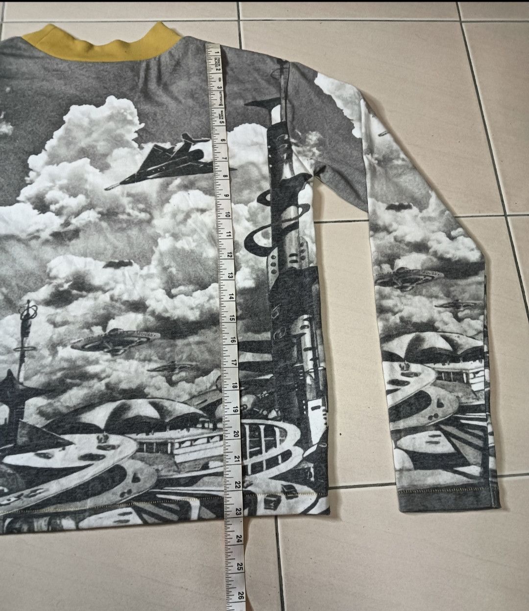 Japanese Brand × MOUSSY Moussy Full Print Art Size ONE SIZE - 9 Thumbnail