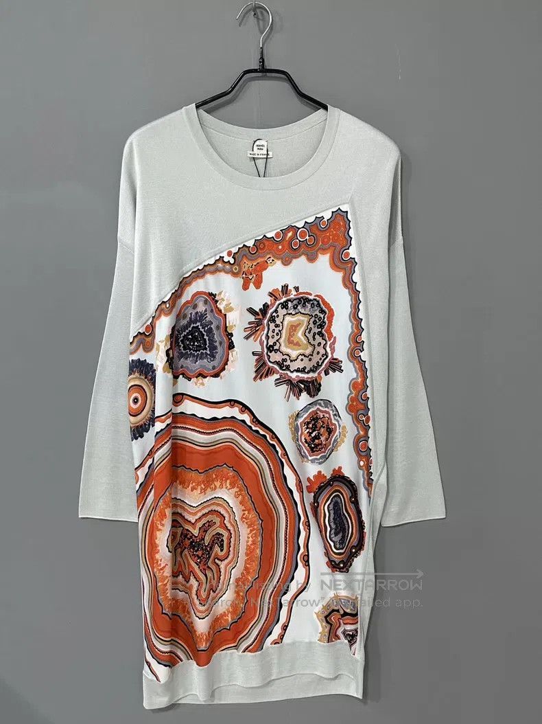 Hermes Hermes Silk Long Sleeve Dress Size XS / US 0-2 / IT 36-38 - 1 Thumbnail