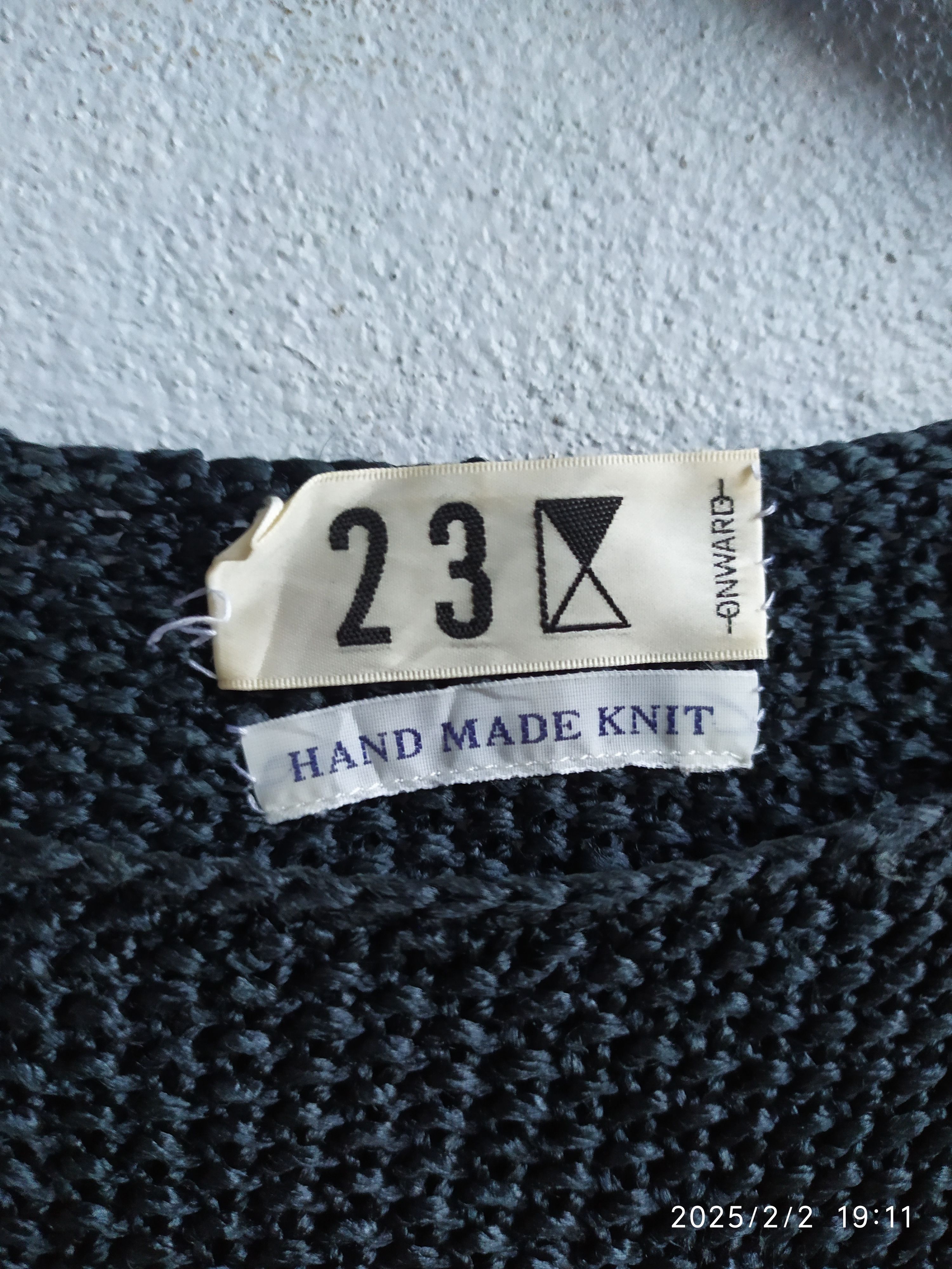 If Six Was Nine × Japanese Brand × Le Grande Bleu (L.G.B.) Japanese 23 Homme Hand made knit ifsix Lgb Size US L / EU 52-54 / 3 - 8 Thumbnail