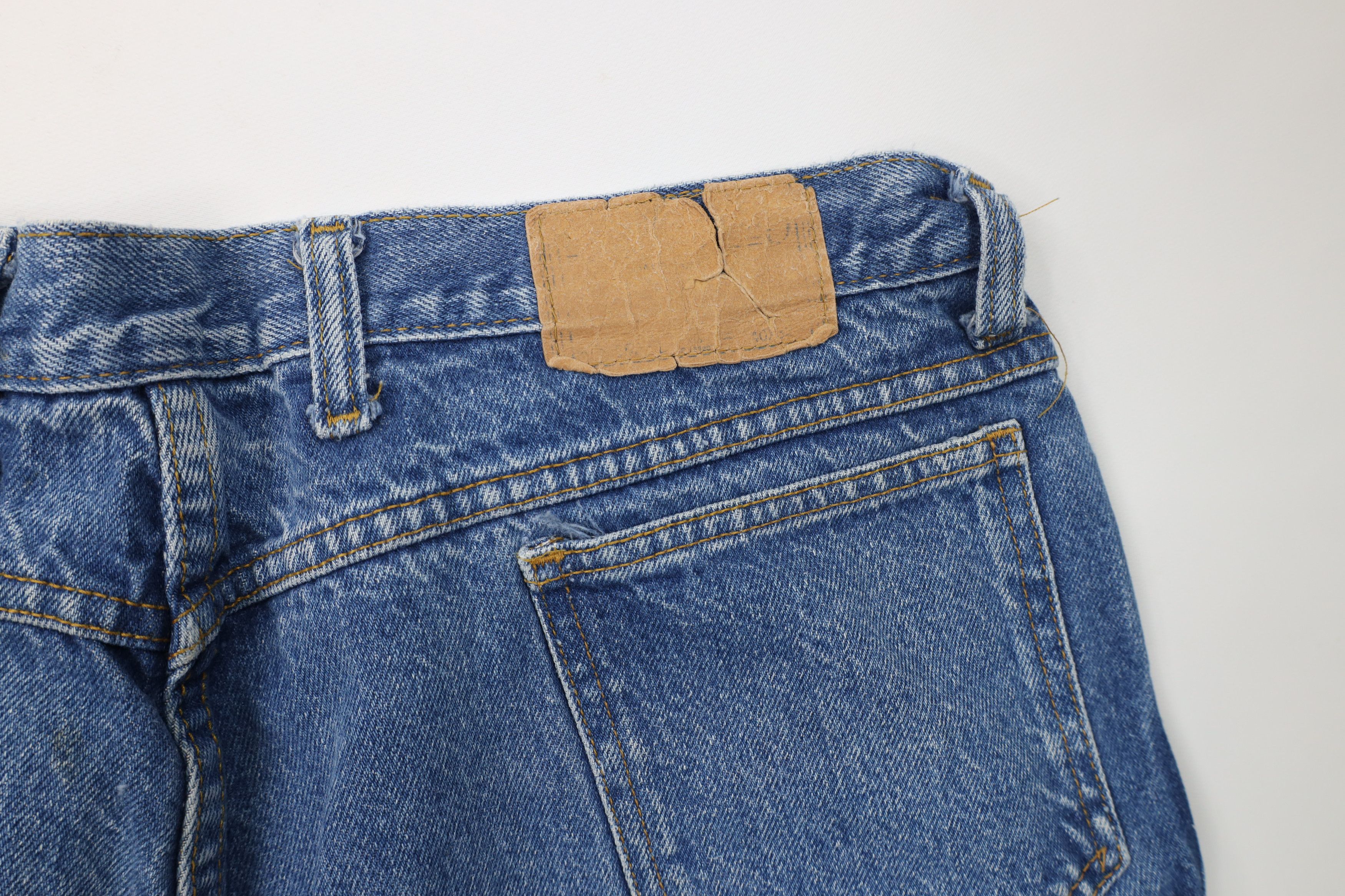 Vintage Vintage 70s 80s Streetwear Wide Leg Denim Jeans Blue USA Size US 38 / EU 54 - 14 Thumbnail